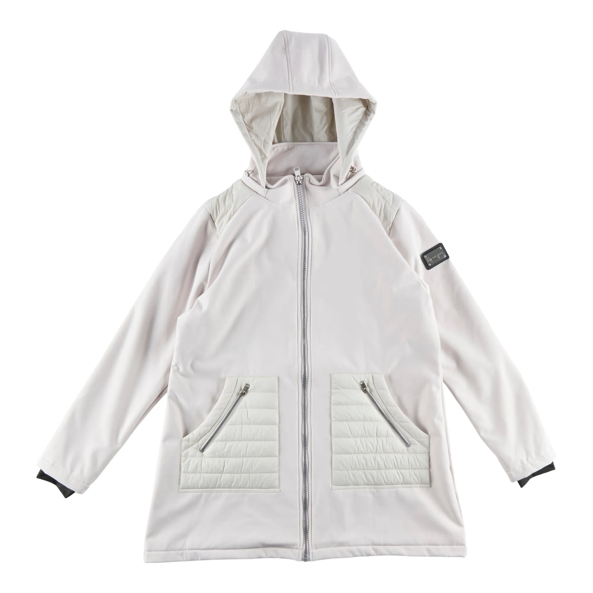 lily morgan Women's Plus Quilted Bonded Jacket sold by Giant Tiger