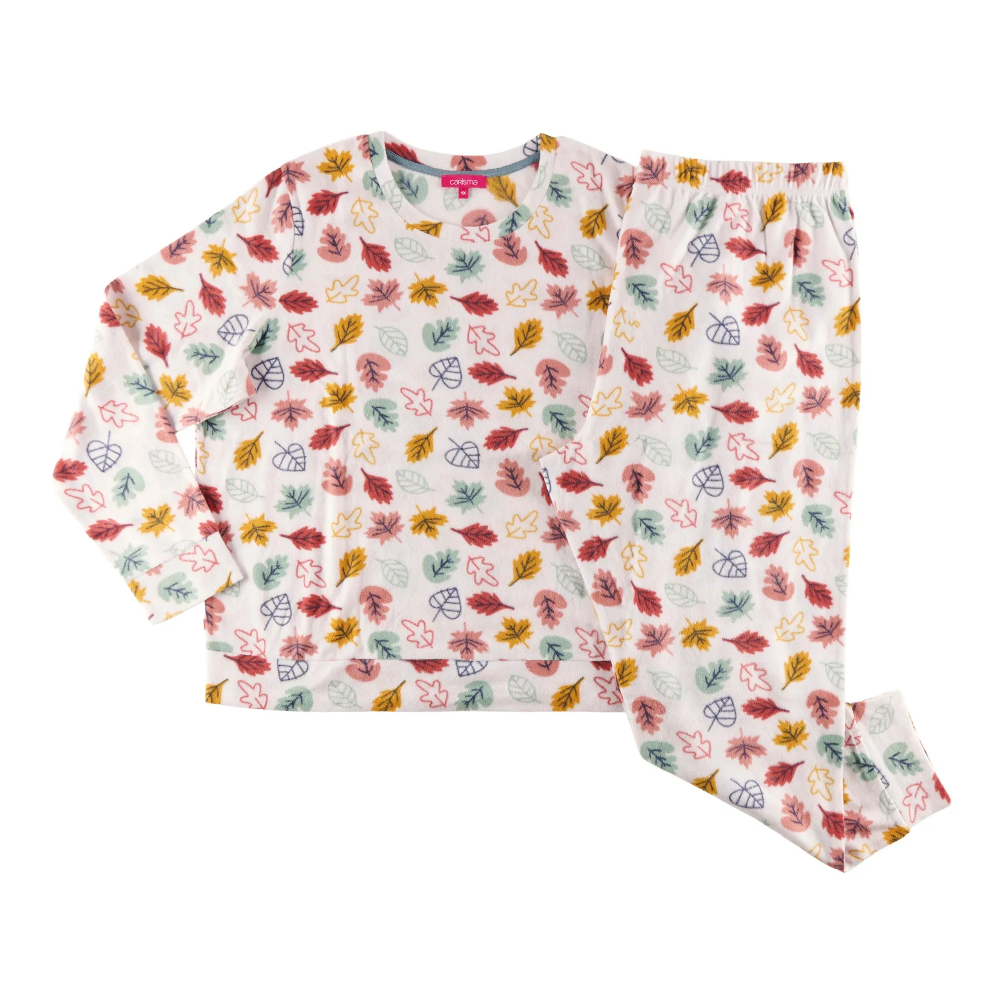 Carisma Women's Plus Microfleece PJ Set, 2 Piece sold by Giant Tiger product image thumbnail 3