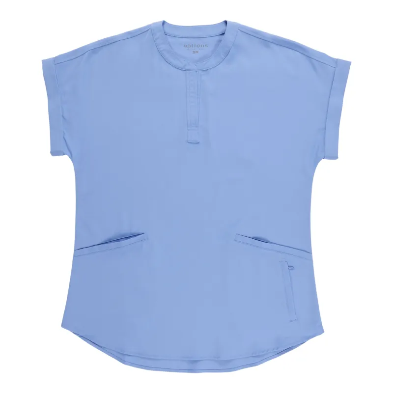 Options Women's Scrub Top With Cap Sleeves sold by Giant Tiger
