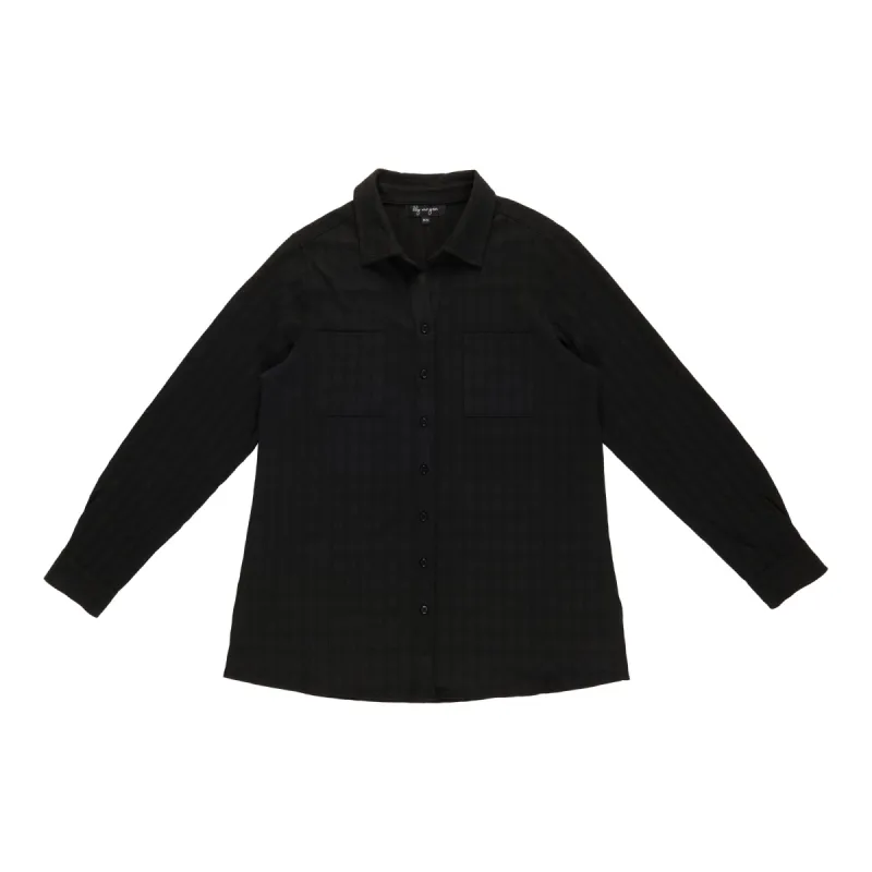 lily morgan Women's Solid Textured Blouse sold by Giant Tiger