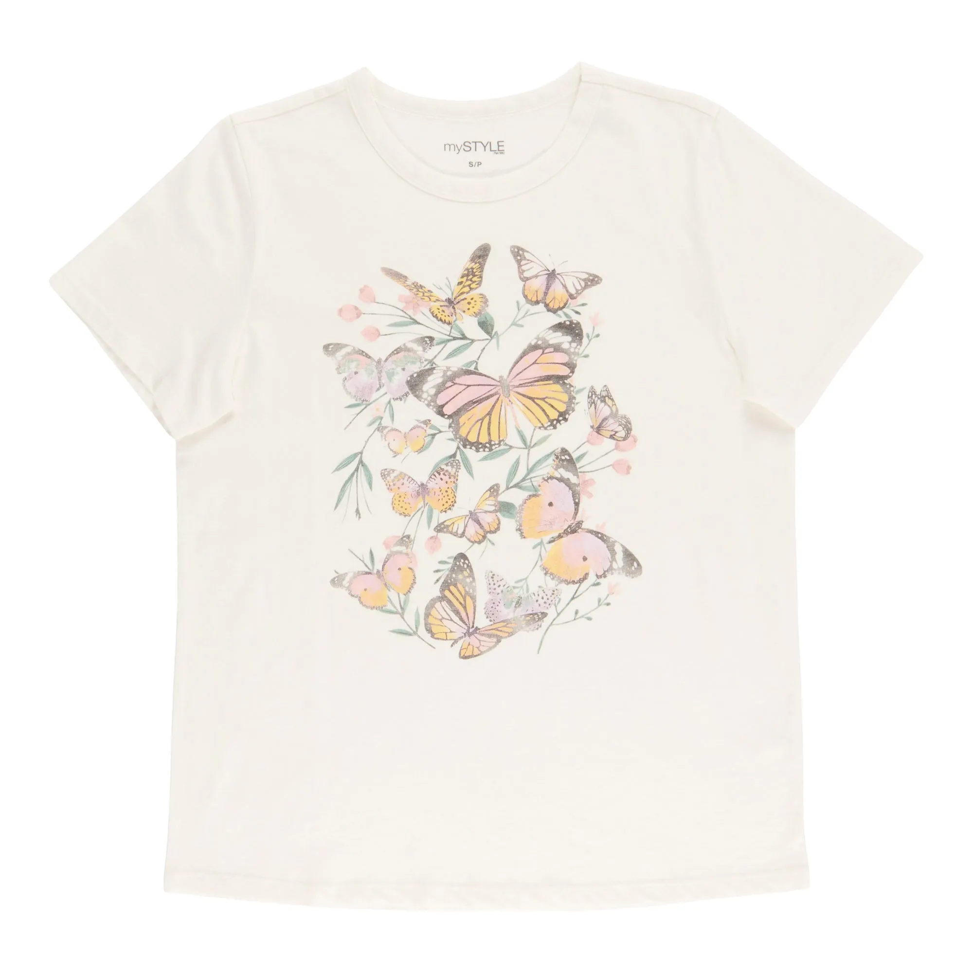 mySTYLE Women's Round Neck Screen Printed T-Shirt sold by Giant Tiger product image thumbnail 3