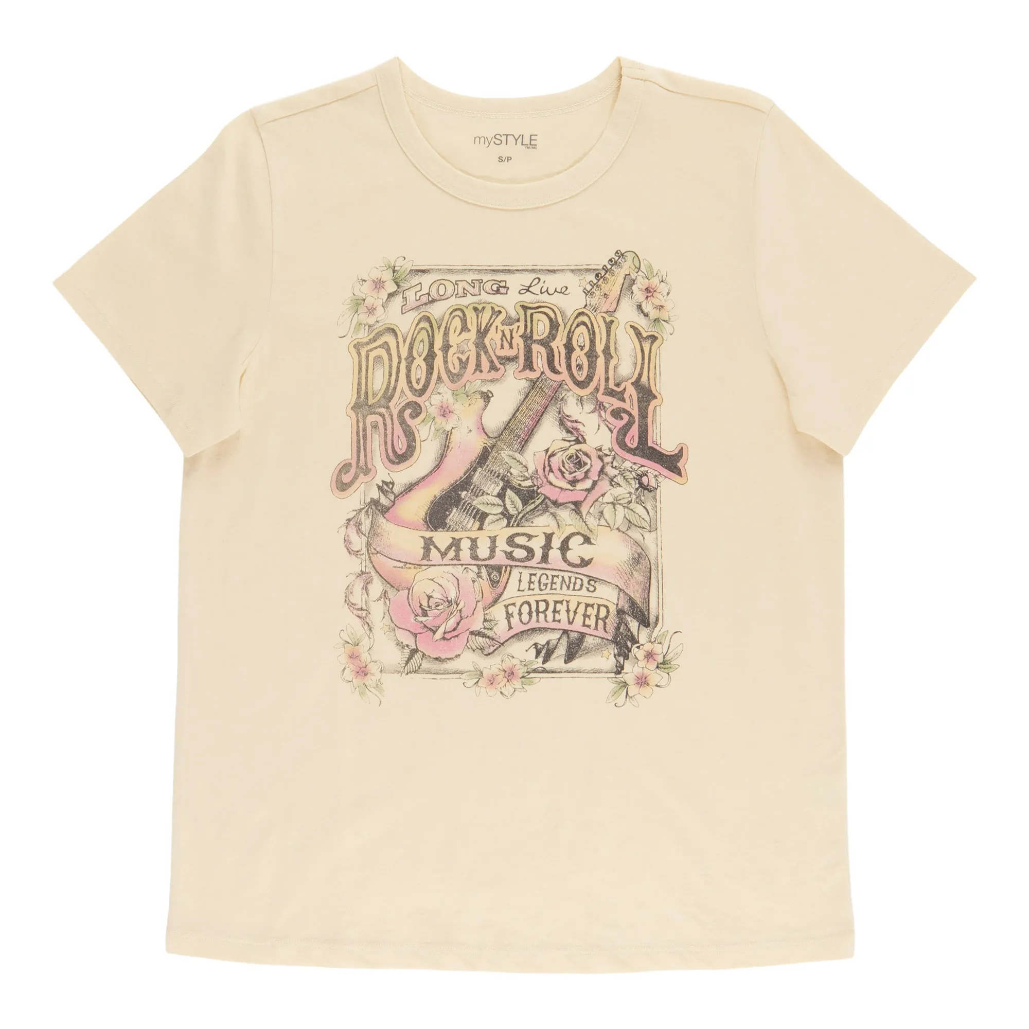 mySTYLE Women's Round Neck Screen Printed T-Shirt sold by Giant Tiger product image thumbnail 2