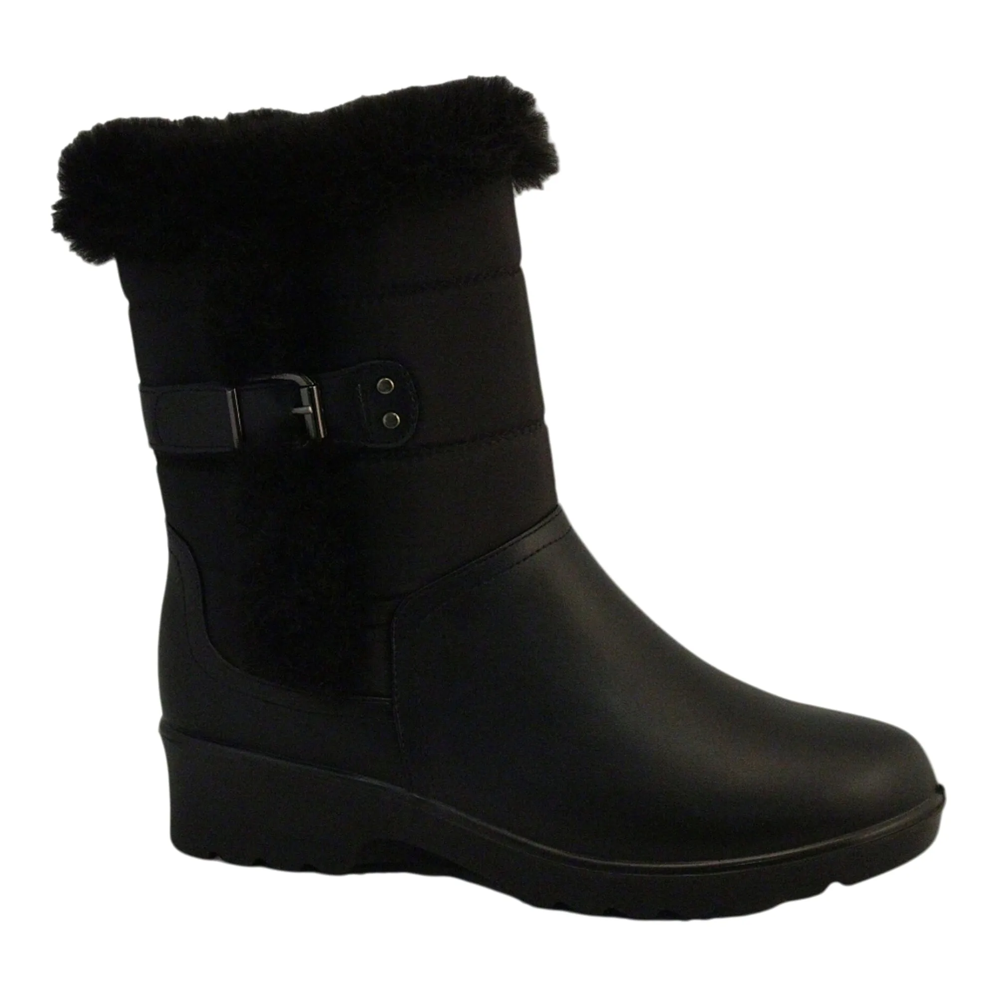 Mountain Ridge Women's Grip Buckle Winter Boots -20°C sold by Giant Tiger