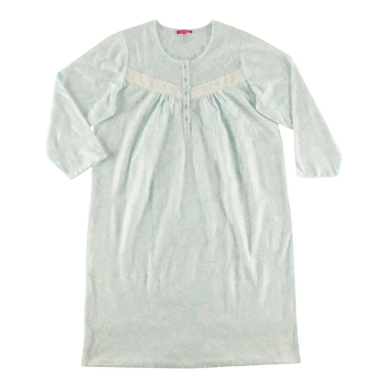 Carisma Women's Plus Micro Polar Long Night Gown sold by Giant Tiger