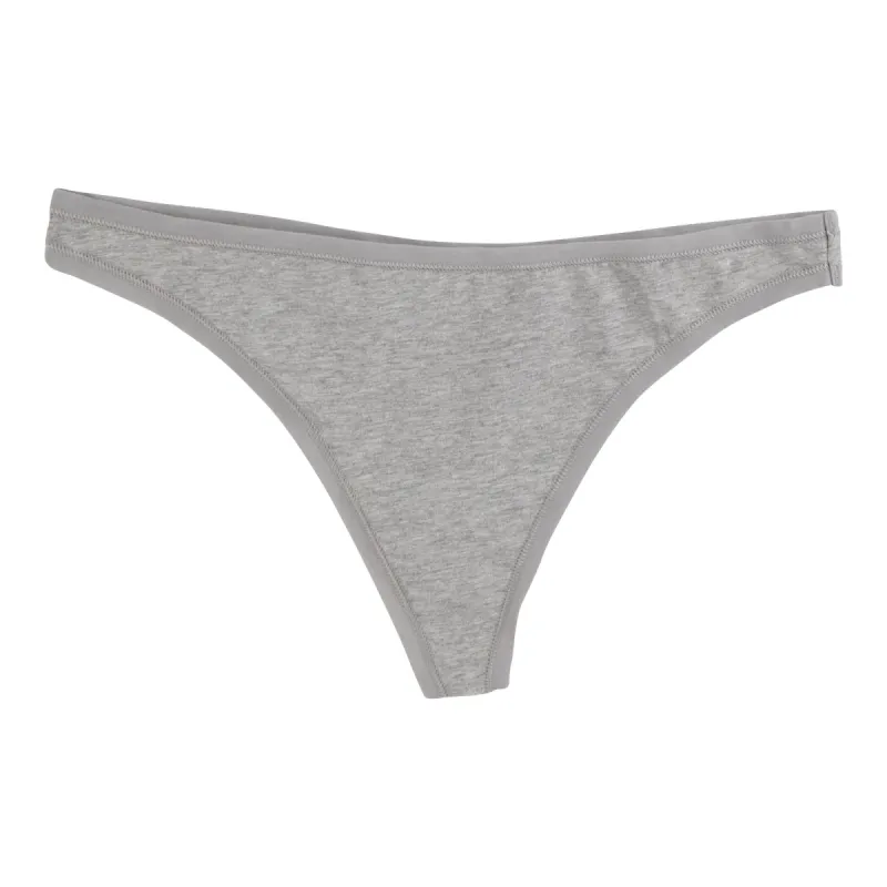 Carisma Women's Cotton Thong, Grey sold by Giant Tiger