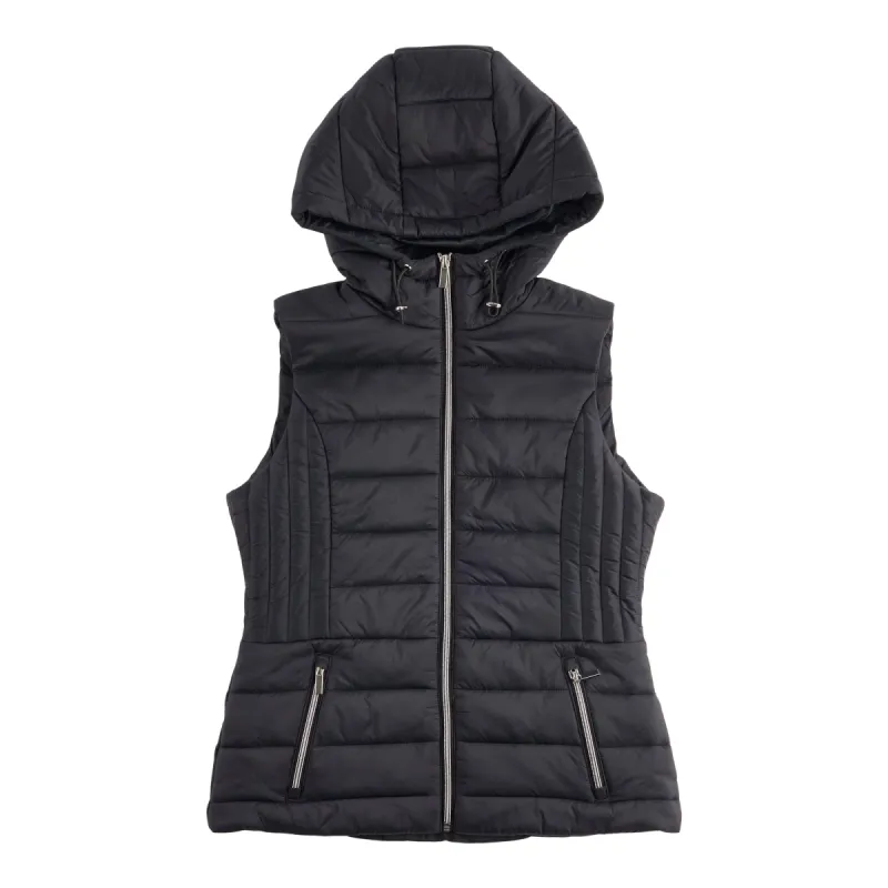 mySTYLE Women's Hooded Puffer Vest sold by Giant Tiger