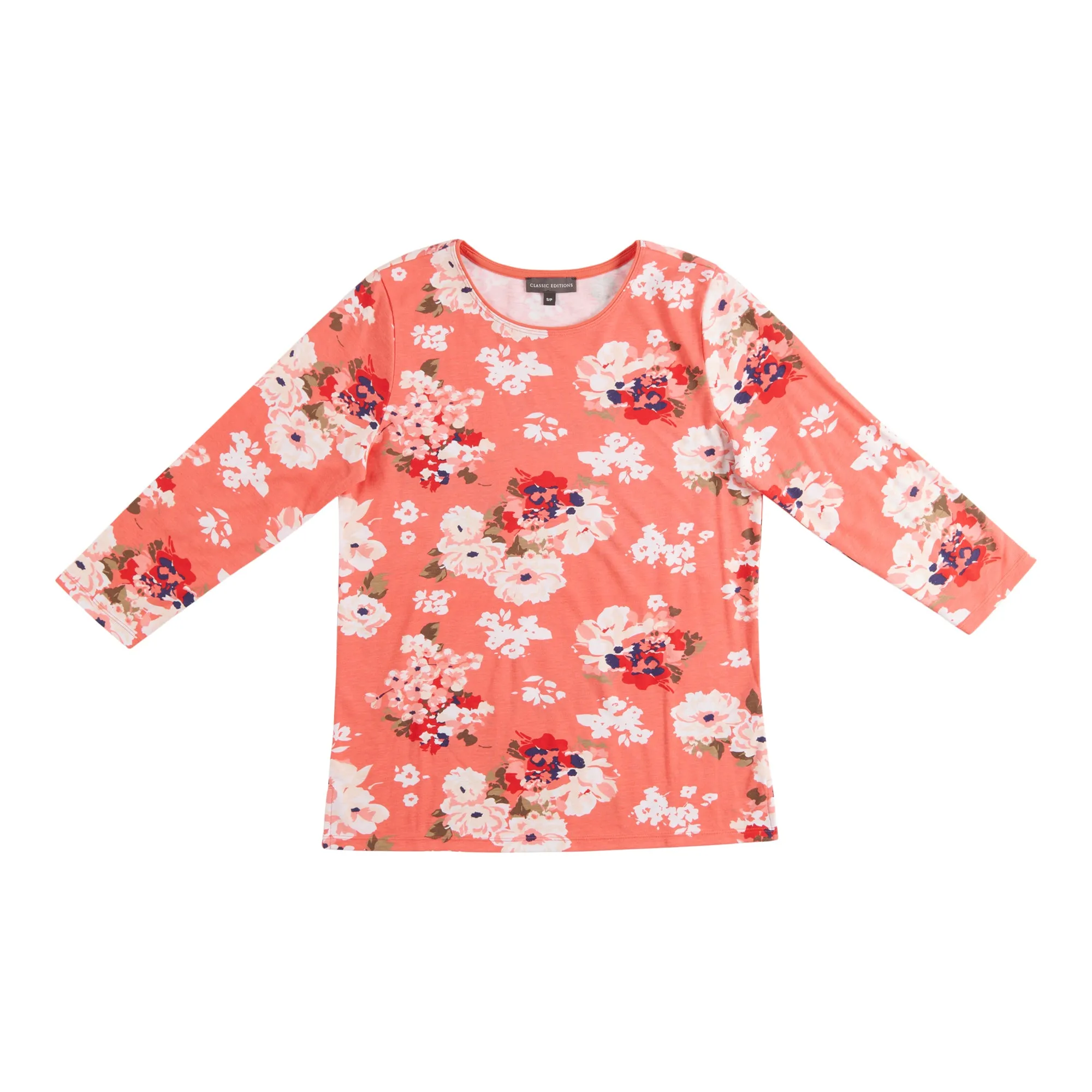 Classic Editions Women's Spring View 3/4 Sleeve Top sold by Giant Tiger product image thumbnail 2