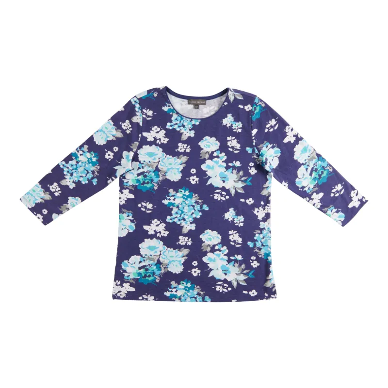 Classic Editions Women's Spring View 3/4 Sleeve Top made by Giant Tiger