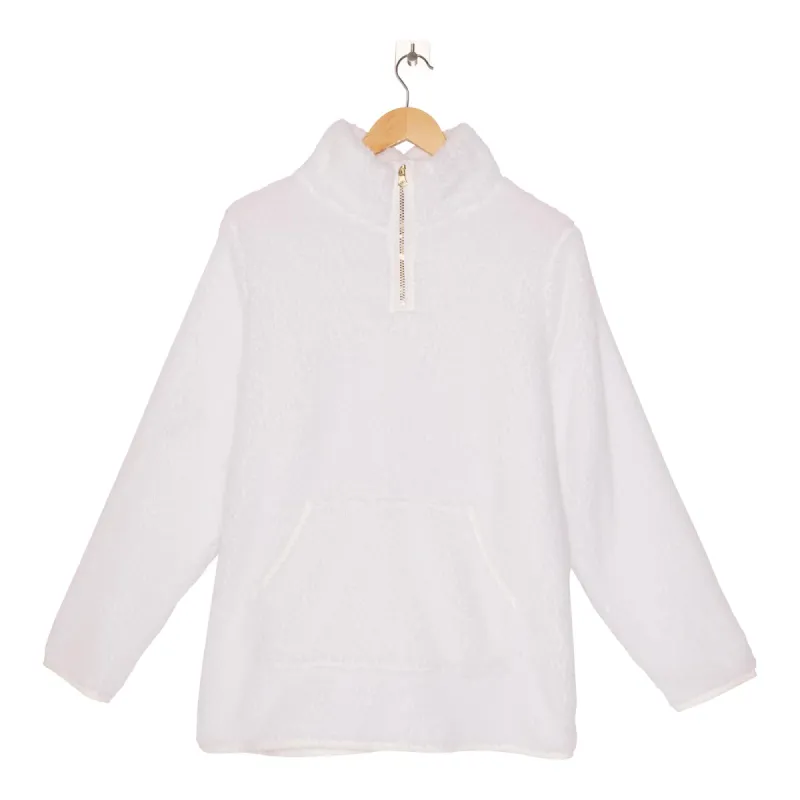 Carisma Women's Sherpa Half Zip PJ Top sold by Giant Tiger
