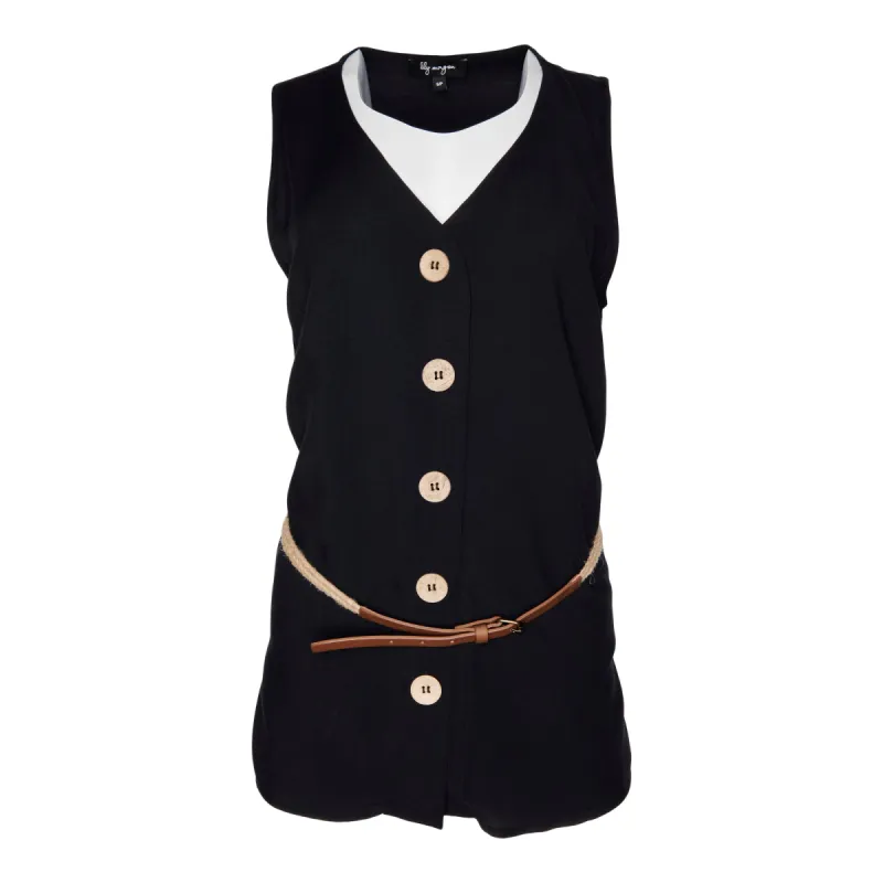 lily morgan Women's Mystic Belted Blouse sold by Giant Tiger