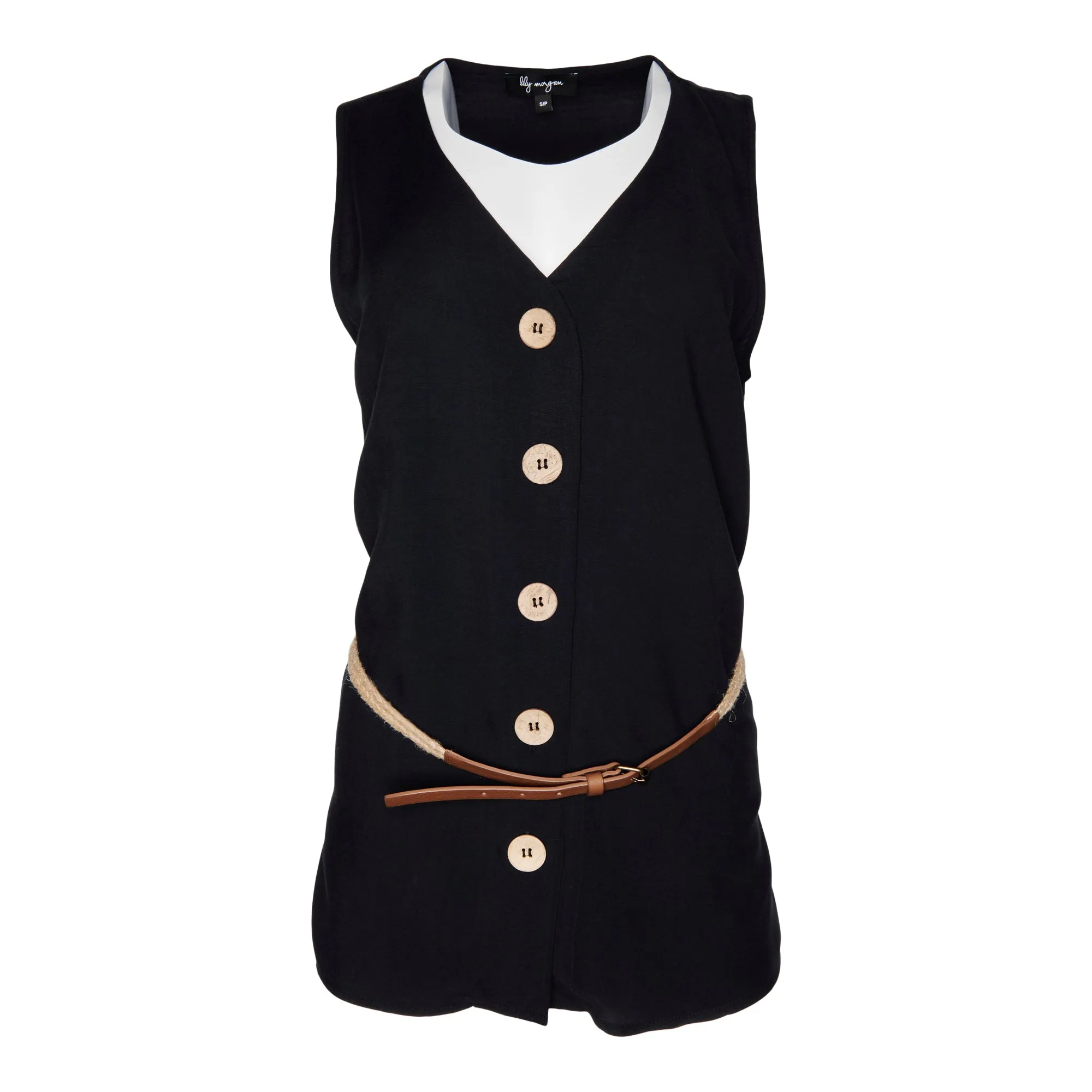 lily morgan Women's Mystic Belted Blouse sold by Giant Tiger