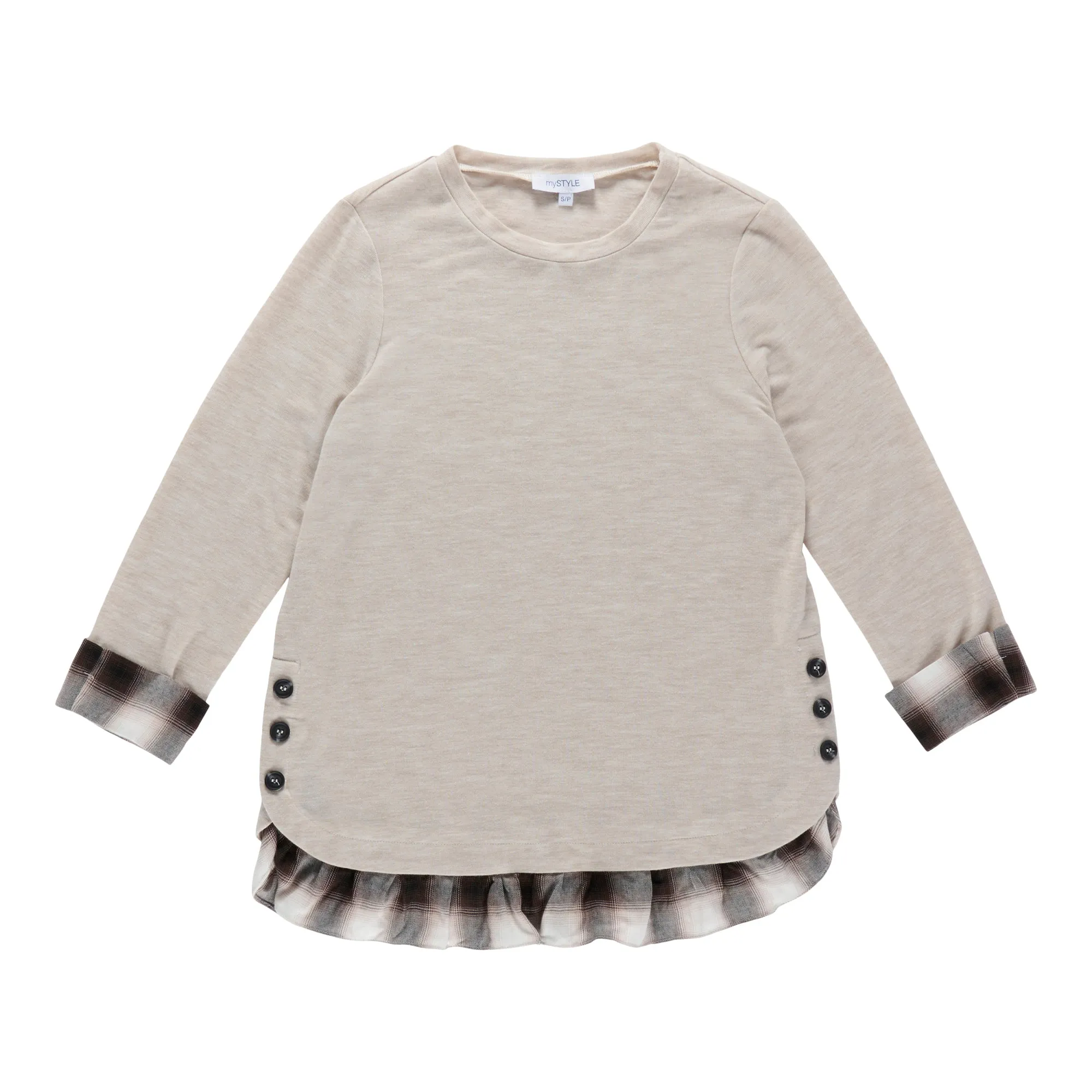 mySTYLE Women's Long Sleeve Fooler Top sold by Giant Tiger product image thumbnail 2