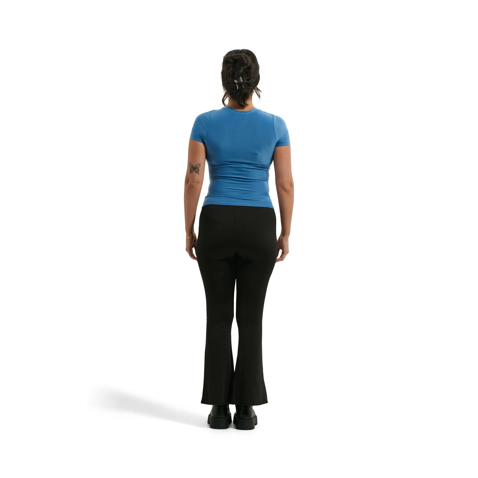 Women's Short Sleeve Ruched Crew Neck Tee sold by Giant Tiger product image thumbnail 5