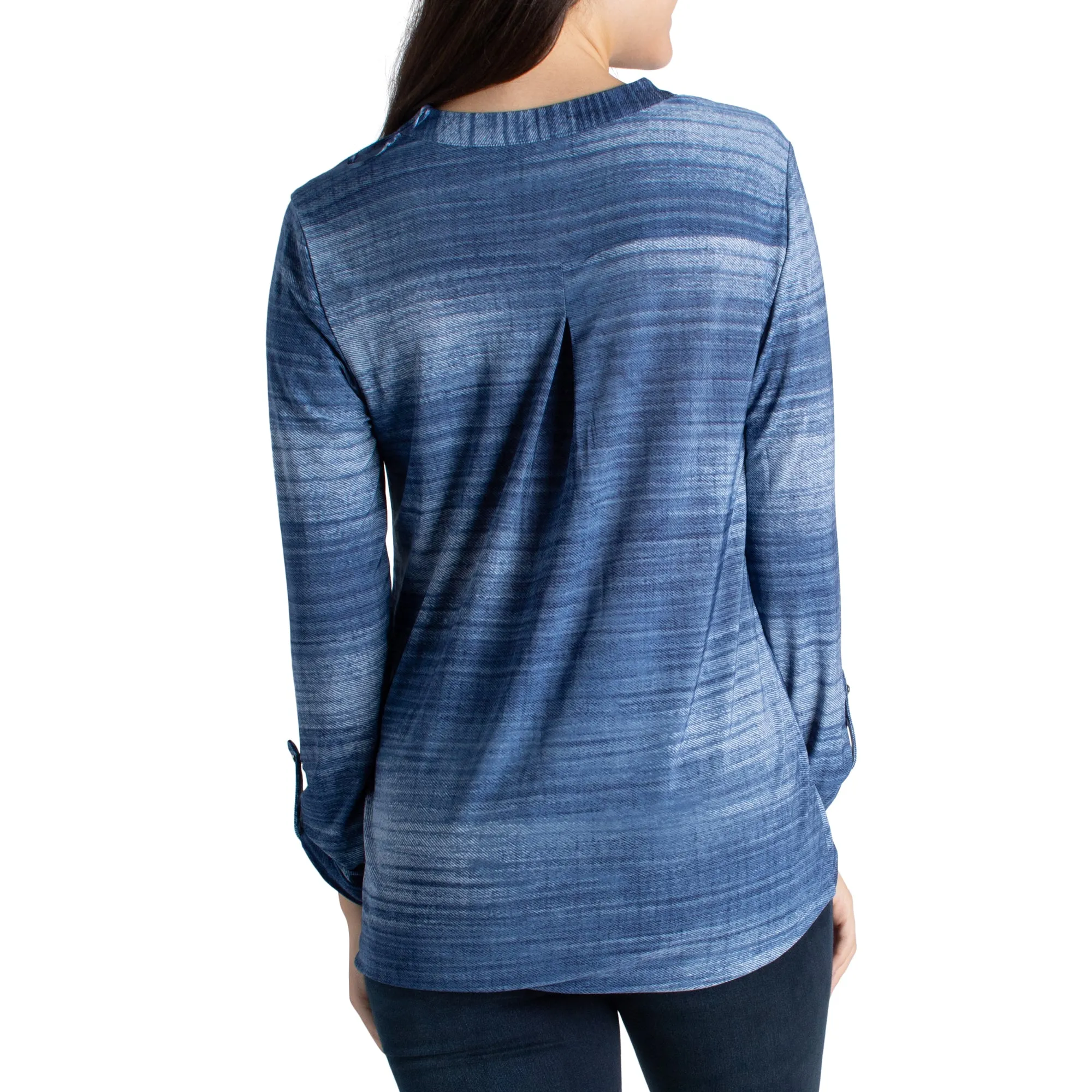 mySTYLE Denim Knit Top sold by Giant Tiger product image thumbnail 4