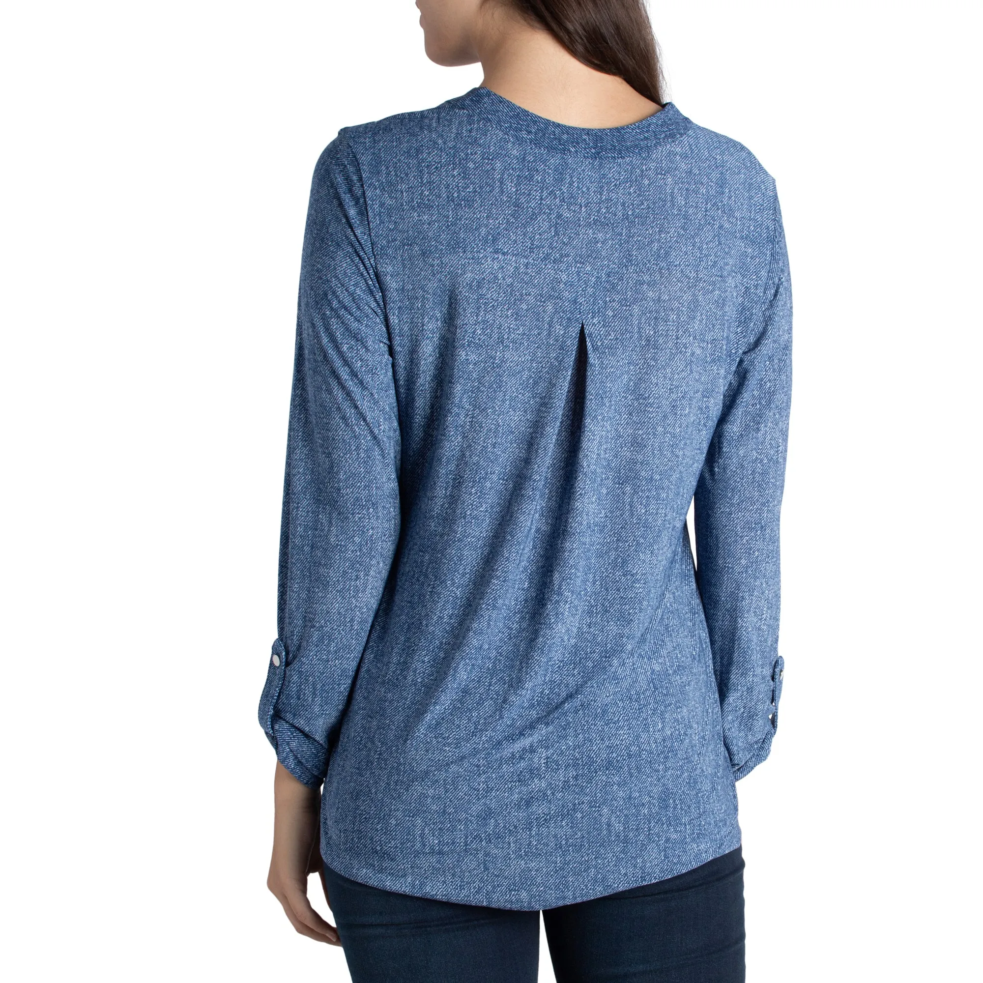 mySTYLE Denim Knit Top sold by Giant Tiger product image thumbnail 2