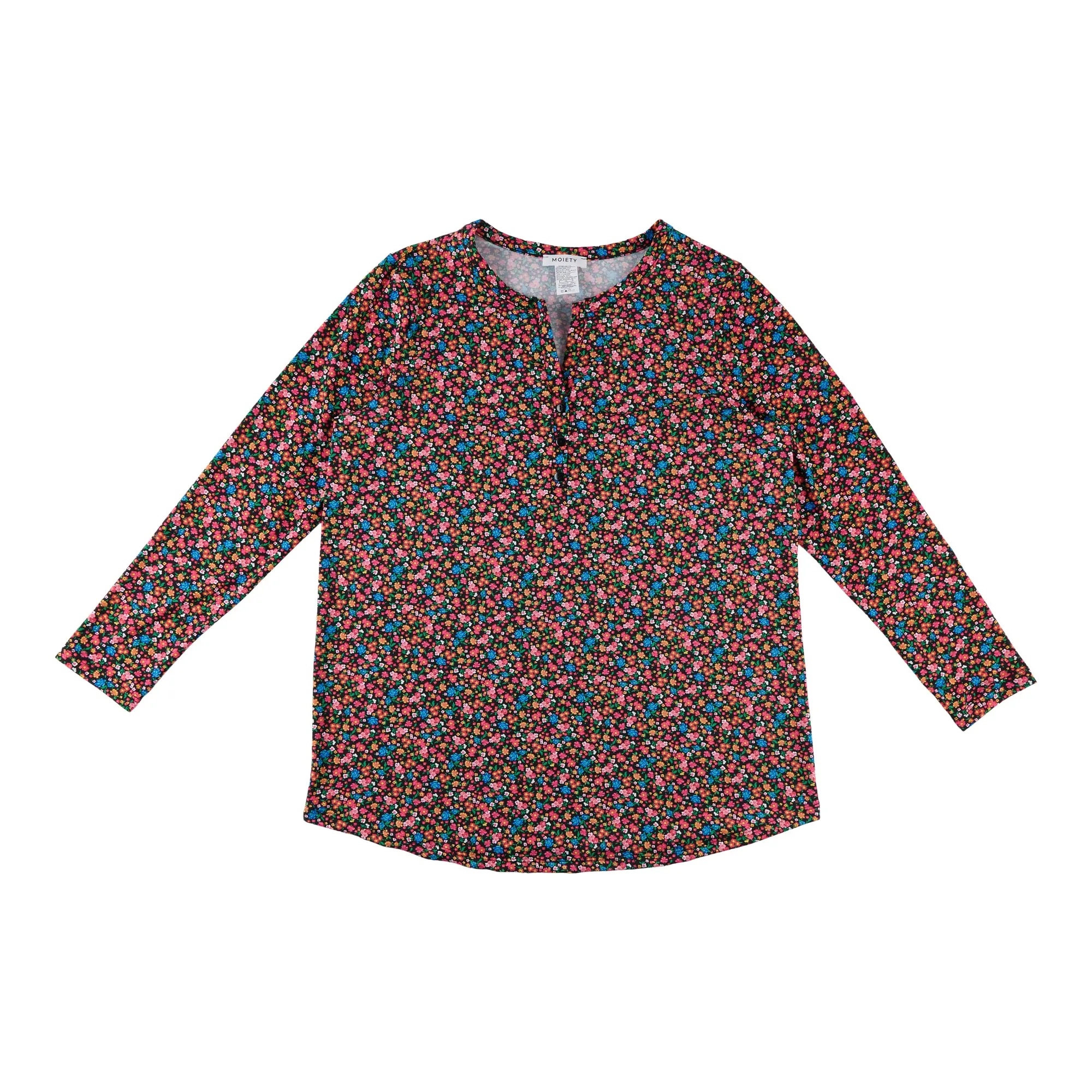 Women's Plus Long Sleeve Printed Top, Assorted sold by Giant Tiger