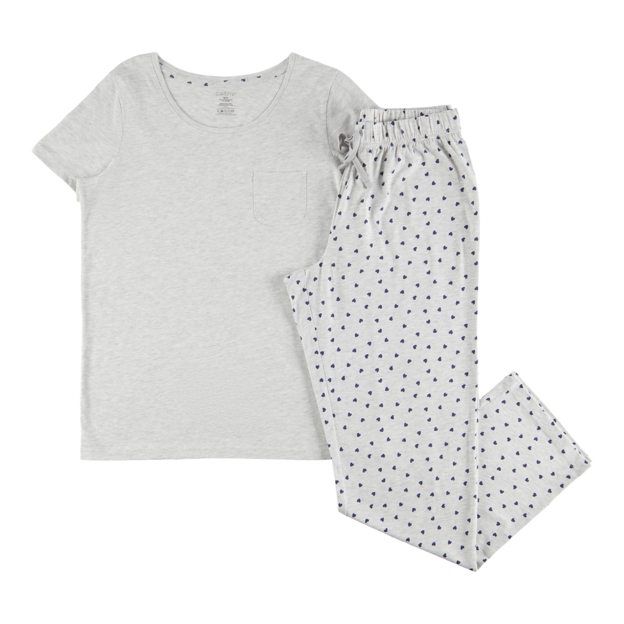 Carisma Women's Perfect Dream Cotton PJ Pant Set, 2-pieces sold by Giant Tiger