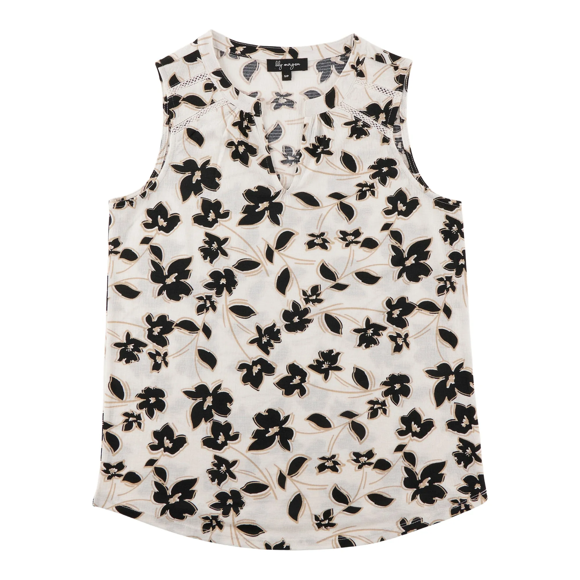 lily morgan Women's Top with Lace Details sold by Giant Tiger