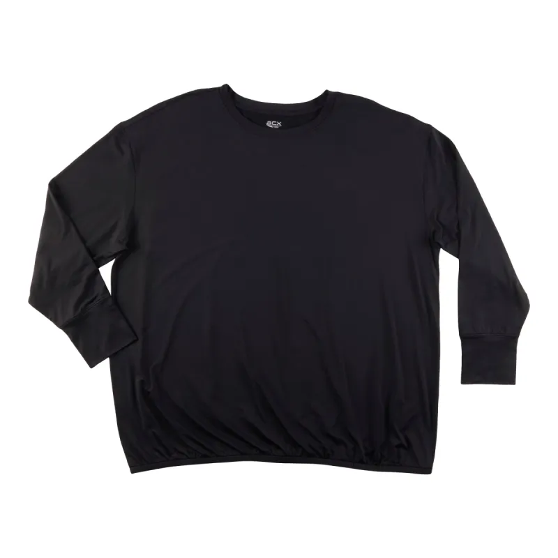 ACX Active Women's Plus Fitness Crew Neck Popover sold by Giant Tiger