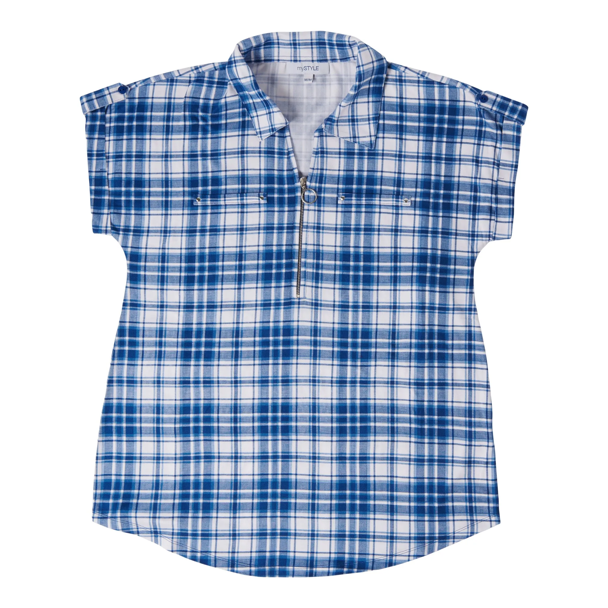 mySTYLE Women's Plaid Top sold by Giant Tiger product image thumbnail 2