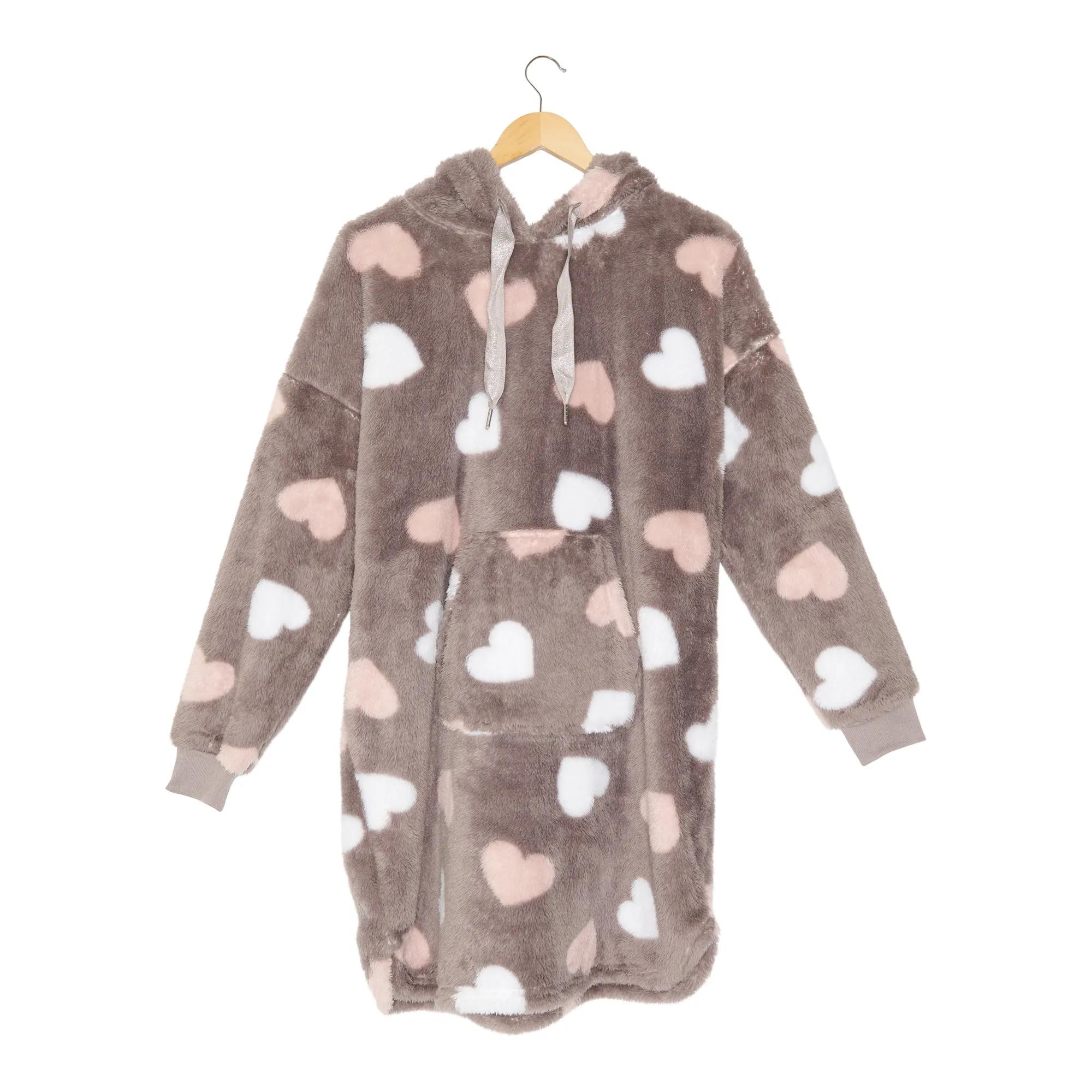 Carisma Women's Printed Plush Hoodie sold by Giant Tiger product image thumbnail 3