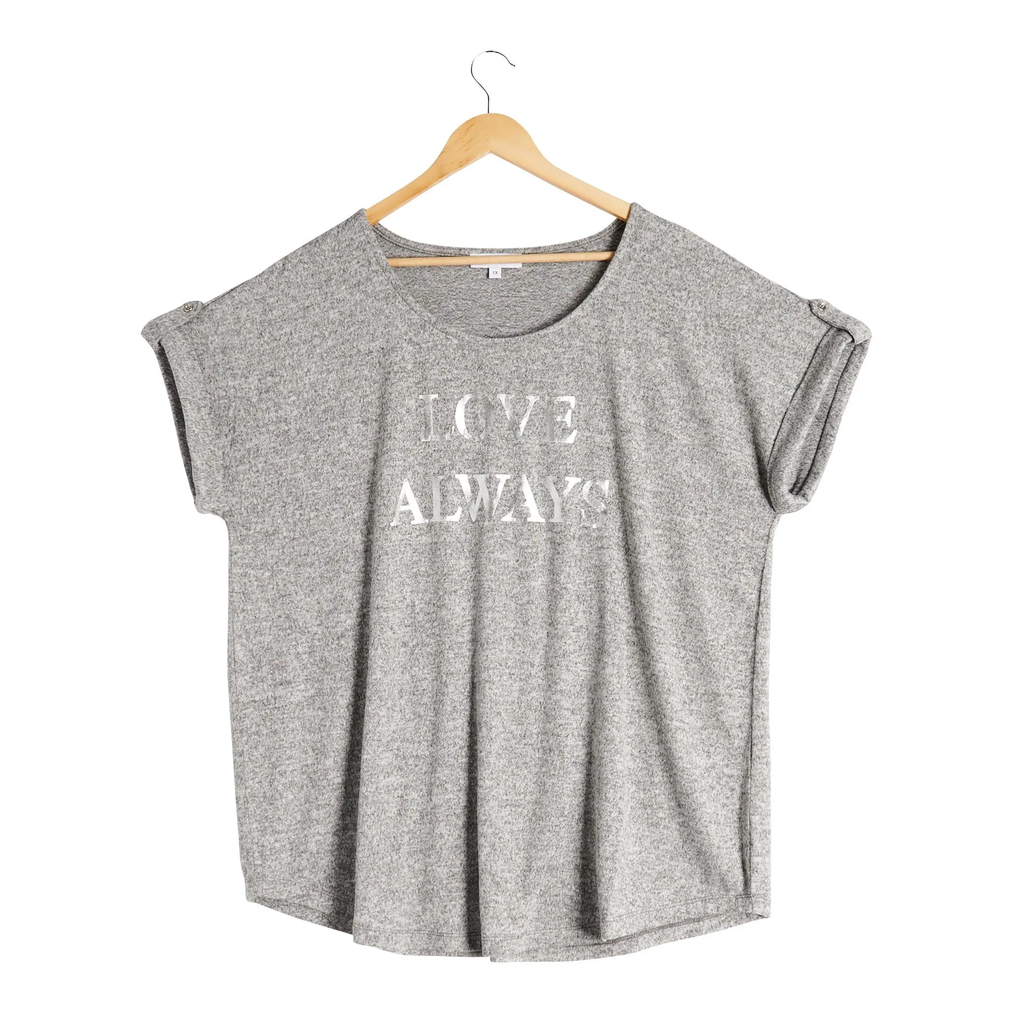 mySTYLE Women's Plus Screen Printed Top sold by Giant Tiger product image thumbnail 3