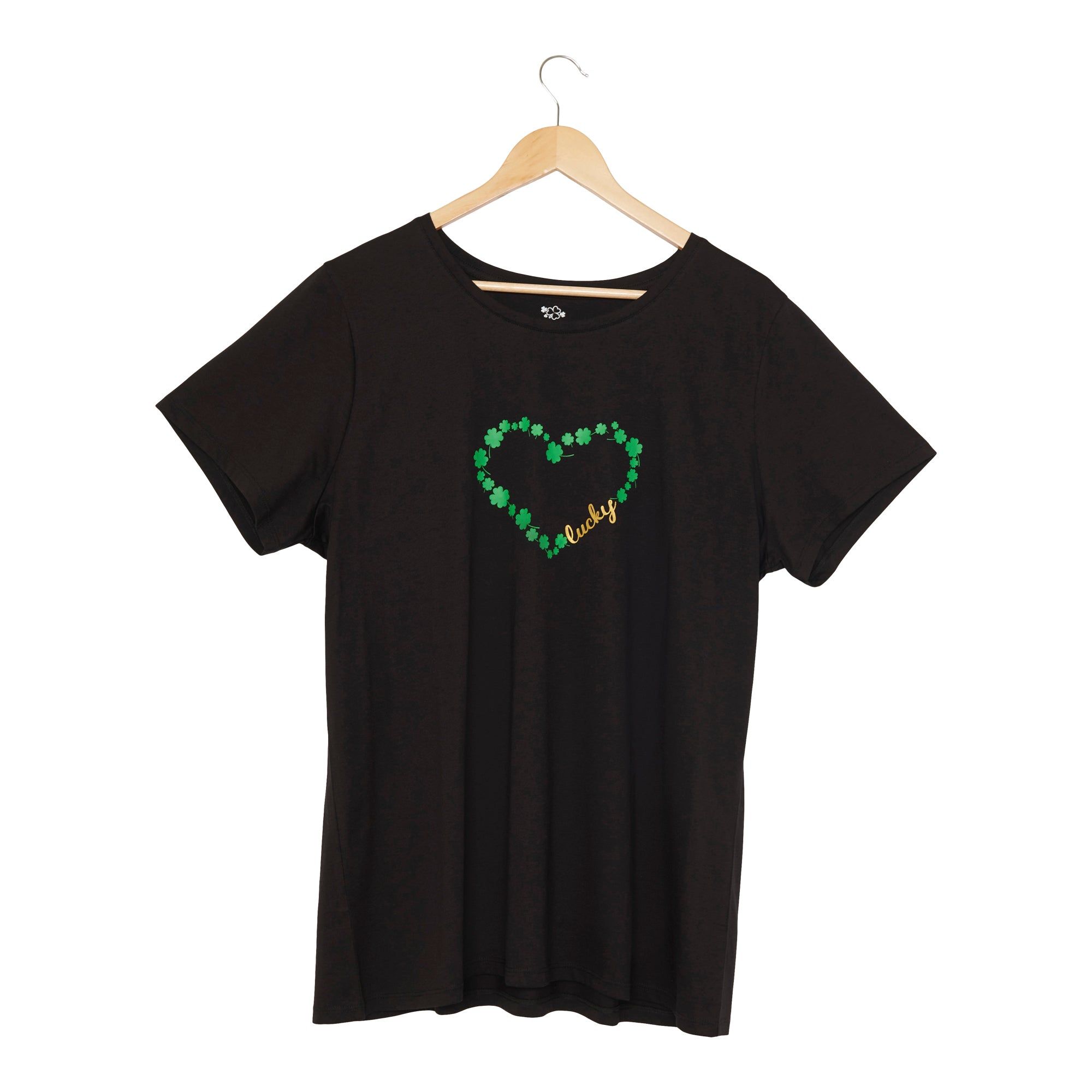 Women's Plus St. Patrick's Day Scoop Neck T-Shirt sold by Giant Tiger