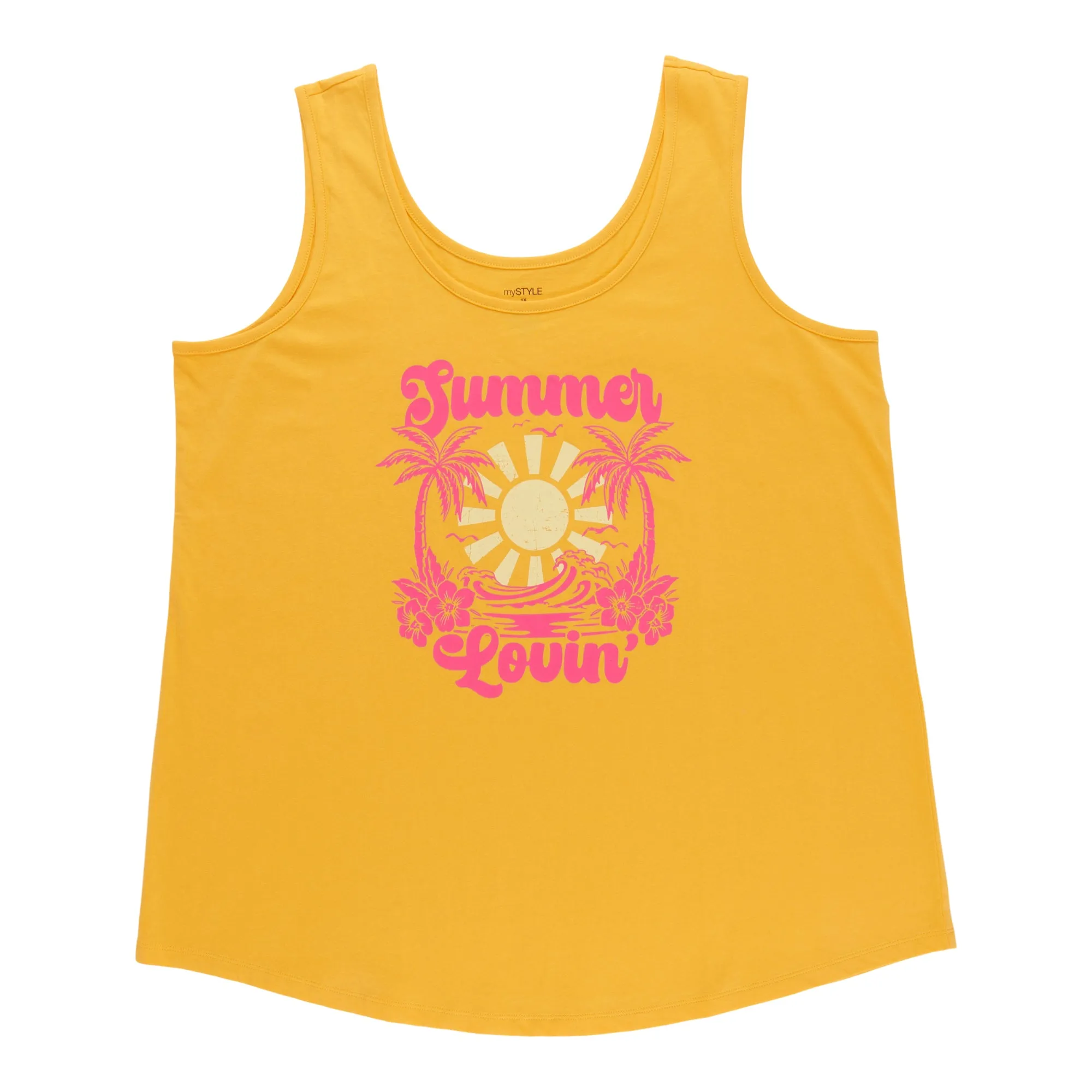 mySTYLE Women's Plus Summer Vibe Tank Top sold by Giant Tiger product image thumbnail 2