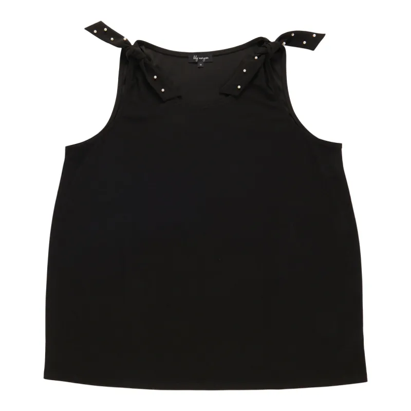 lily morgan Women's Plus Pearl Detail Camisole sold by Giant Tiger