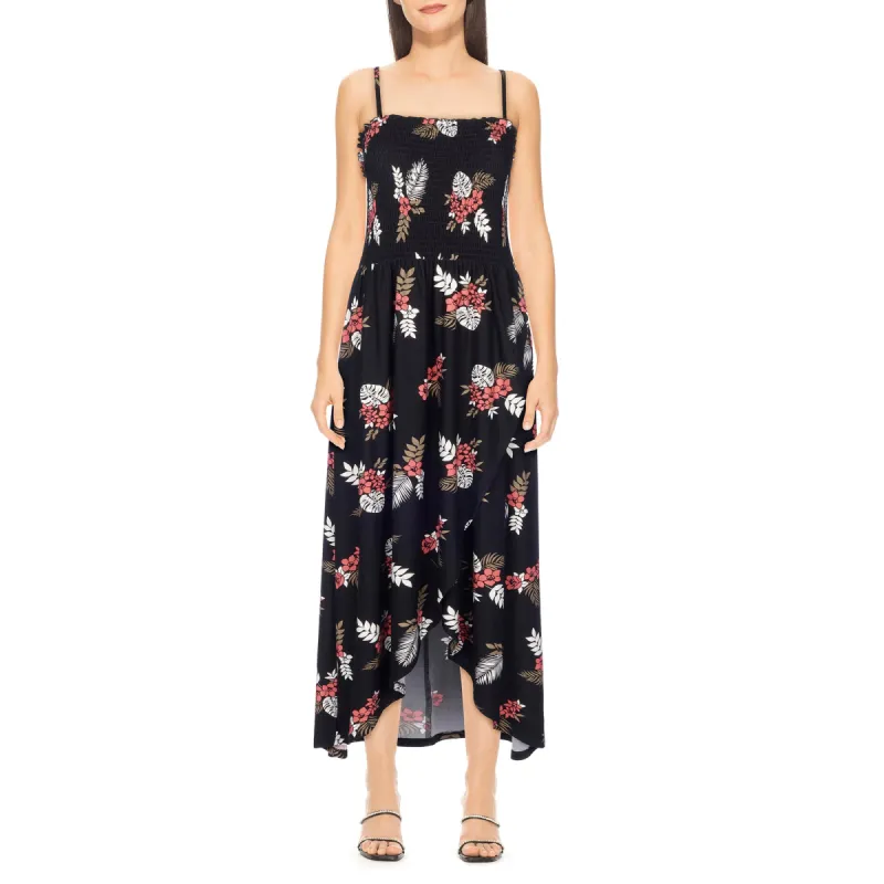 lily morgan Women's Ocean Blues Smocked Maxi Dress sold by Giant Tiger