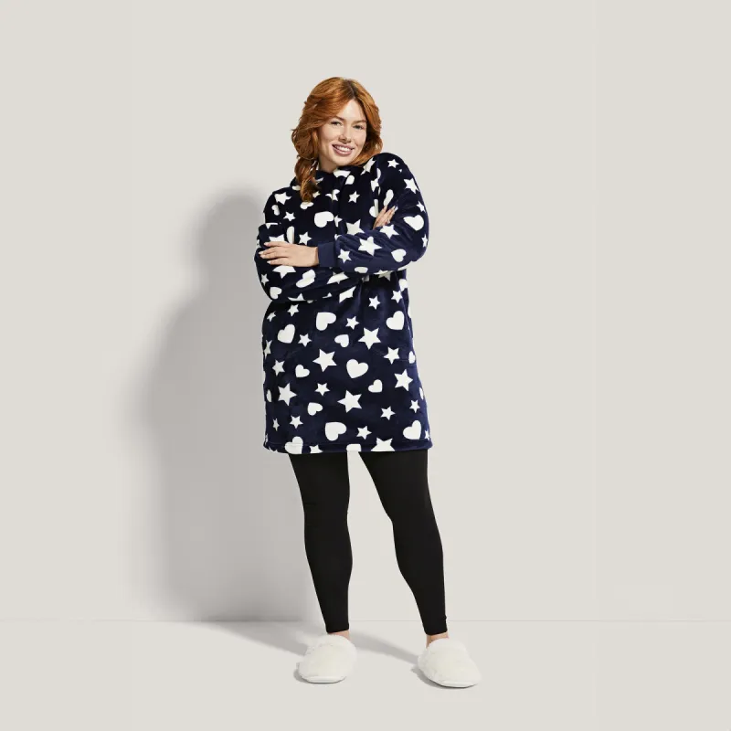 Carisma Women's Plush Blanket Hoodie sold by Giant Tiger