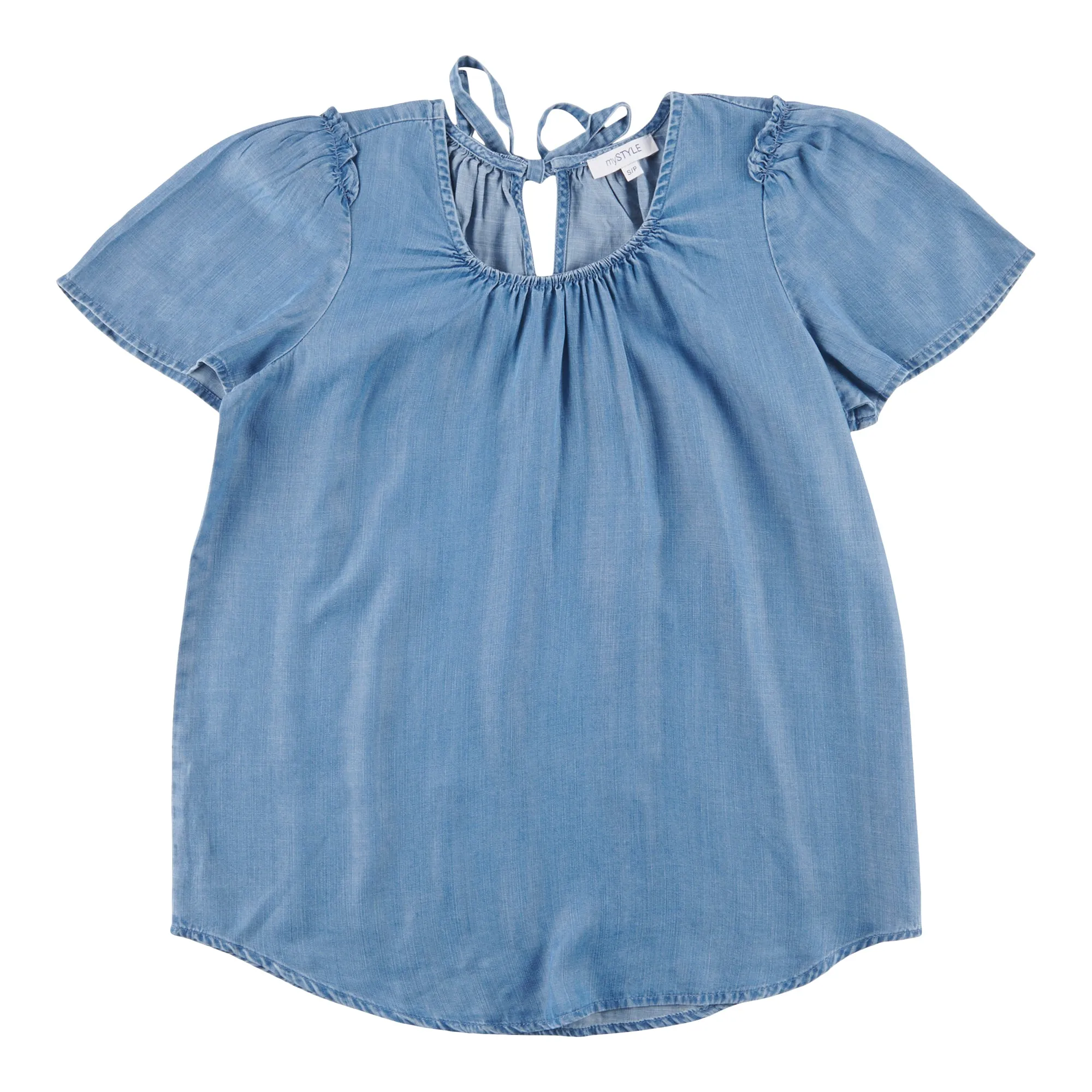 mySTYLE Women's Cool Comfort Lyocel Ruffle Shirt sold by Giant Tiger product image thumbnail 2