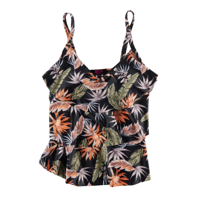 ACX Active Women's Exotic Printed Tankini Top sold by Giant Tiger