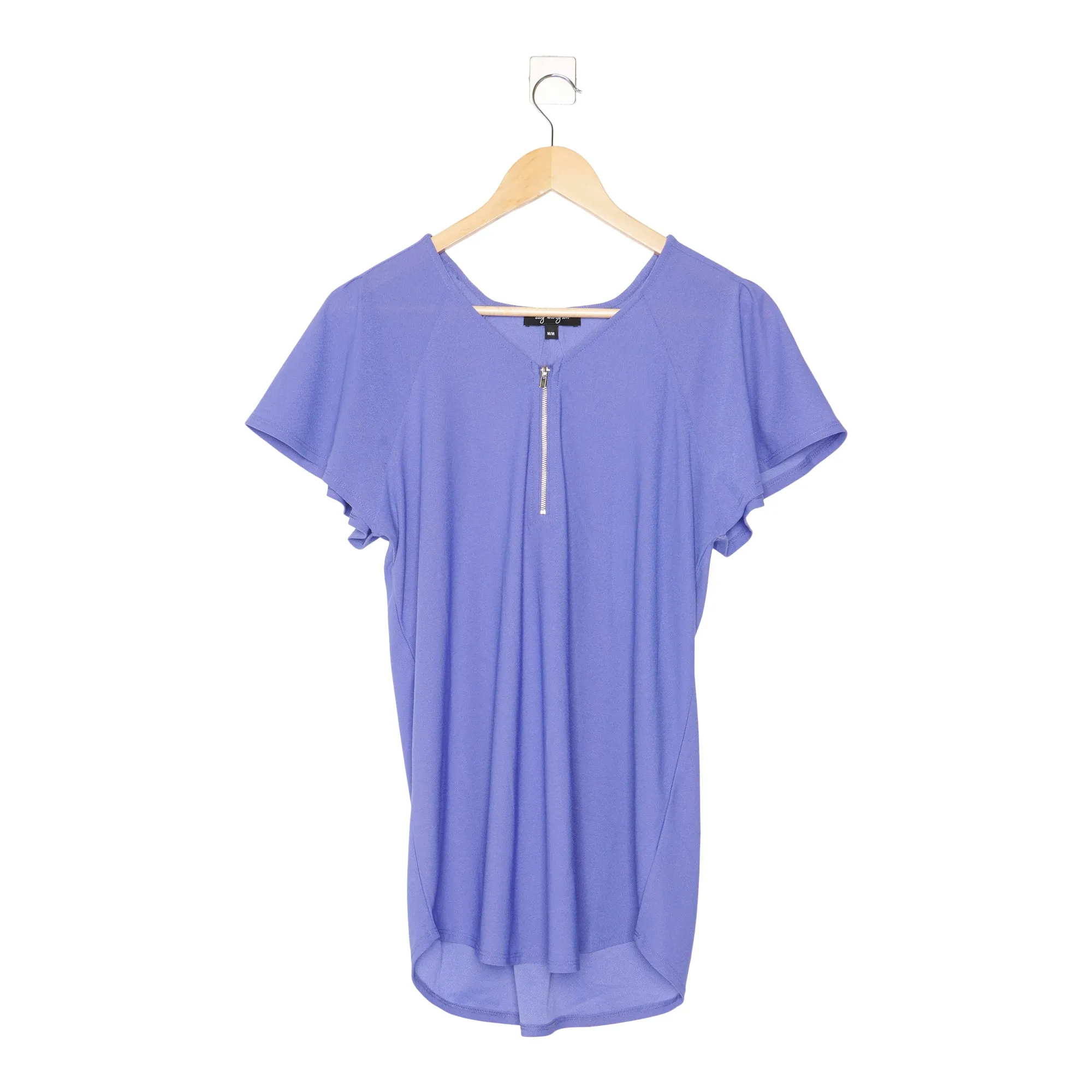 lily morgan Women's Simply Chic Flutter Sleeve Top sold by Giant Tiger product image thumbnail 3