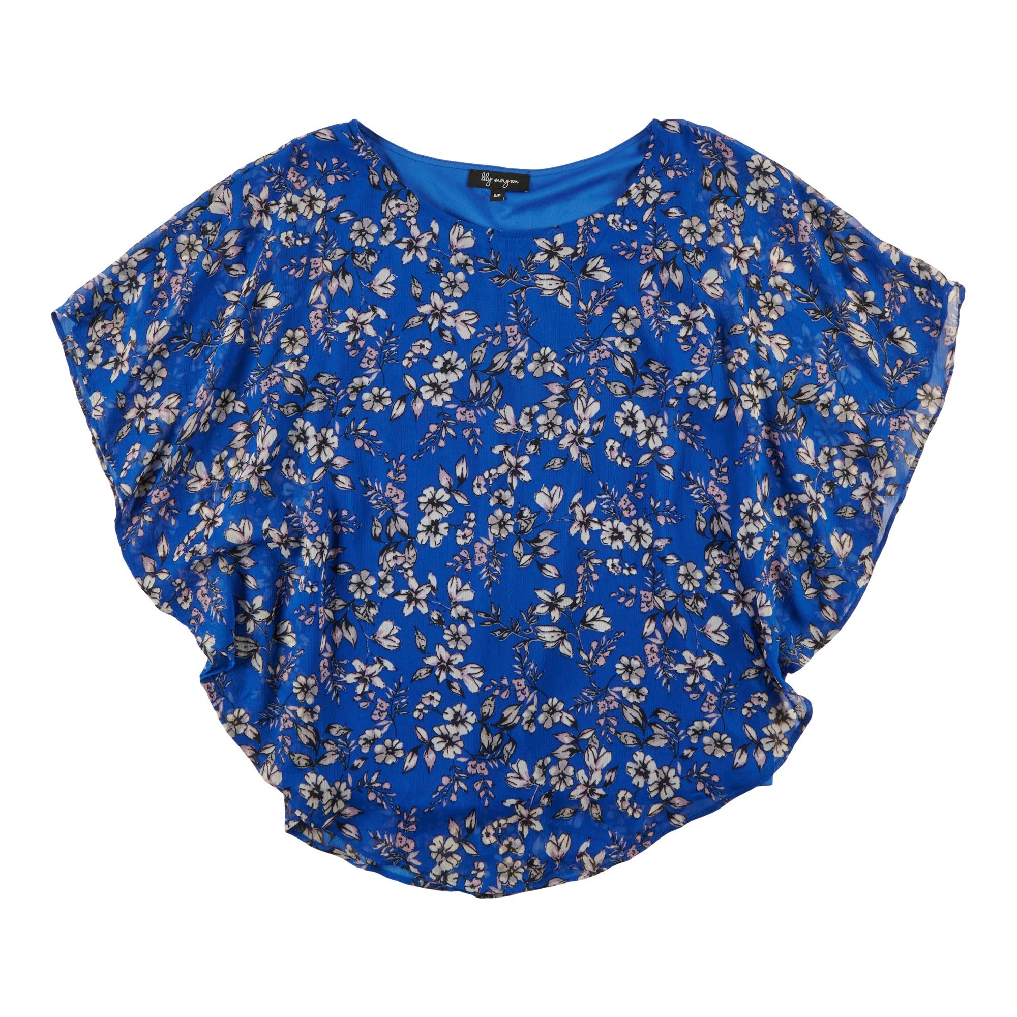 lily morgan Women's Simply Chic Printed Overlay Blouse sold by Giant Tiger product image thumbnail 4