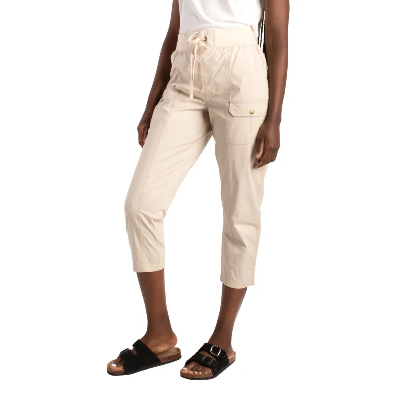 mySTYLE Women's Cargo Poplin Capri - S-XL sold by Giant Tiger