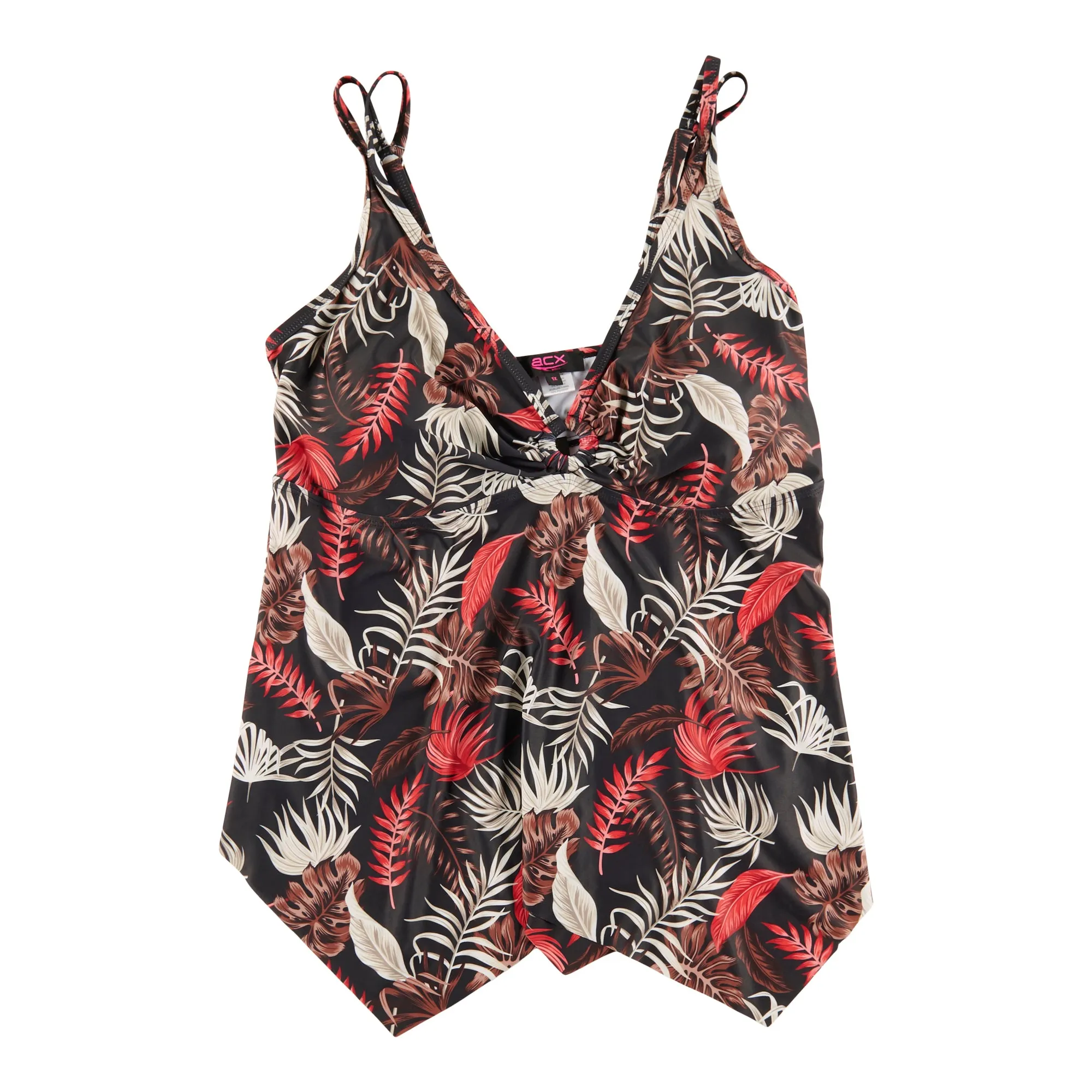 ACX Active Women's Plus Island Sundried Tankini Top sold by Giant Tiger