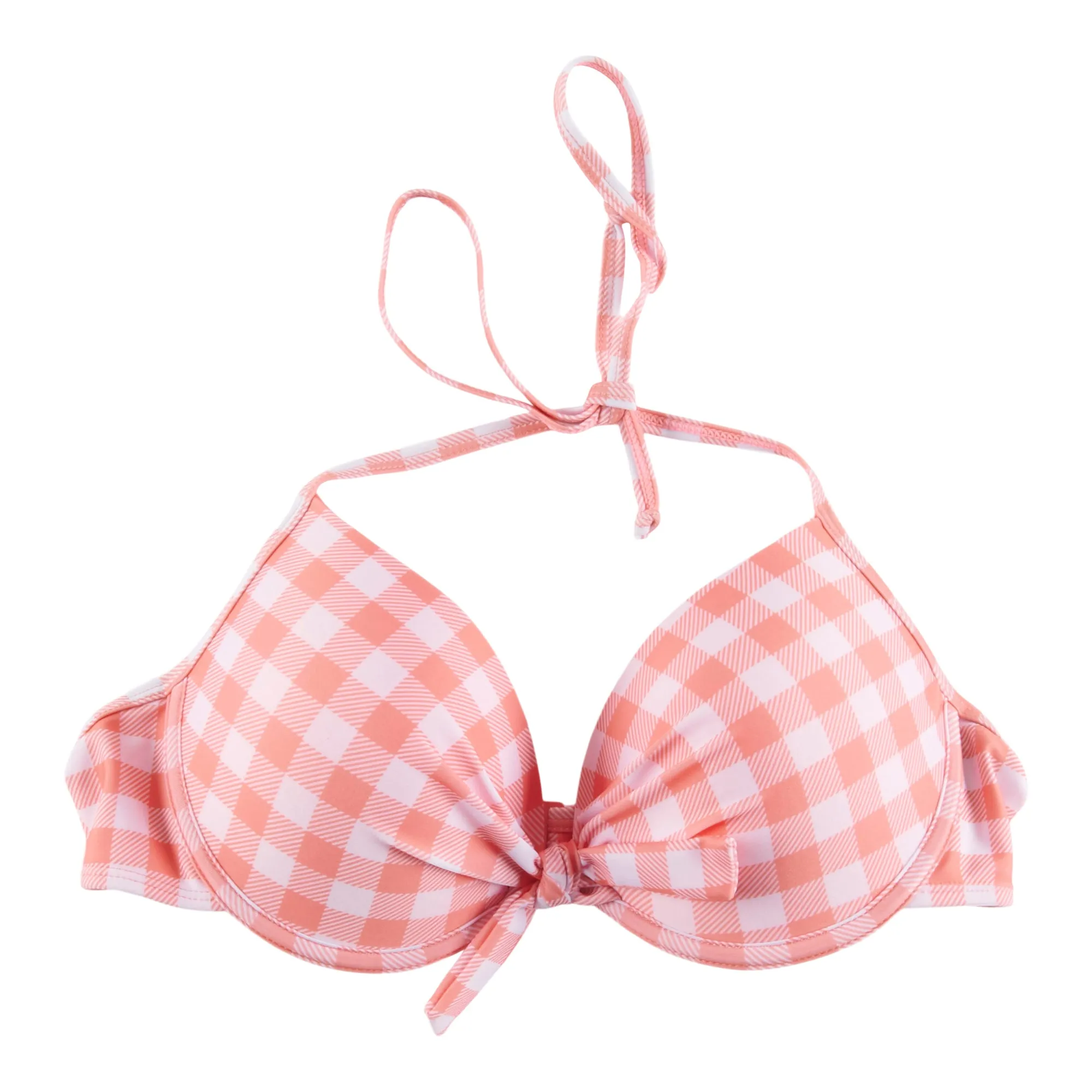 ACX Active Women's Gingham All-Over Print Bikini Bra sold by Giant Tiger