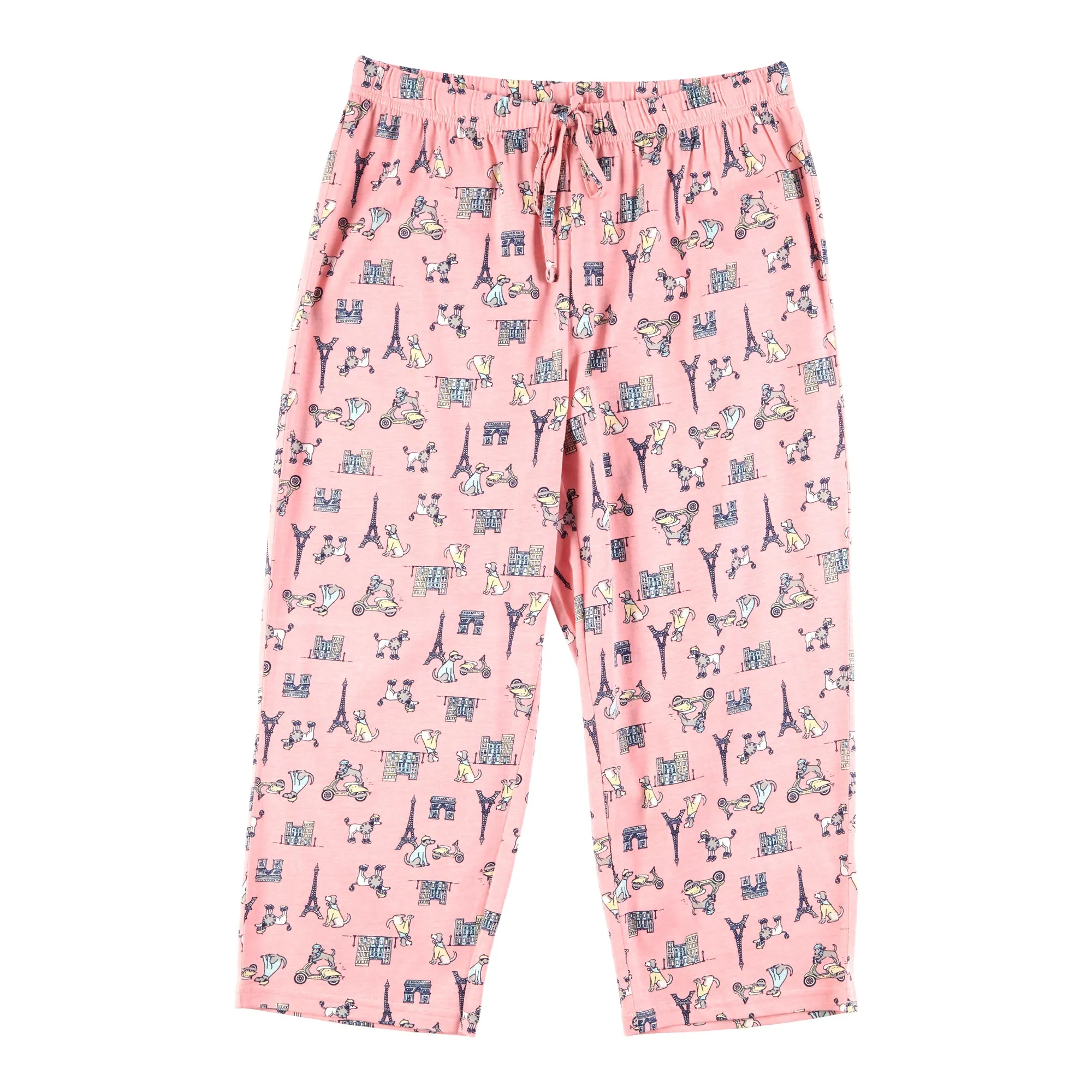 Carisma Women's Cotton Knit Printed Capri PJ Pants sold by Giant Tiger product image thumbnail 3