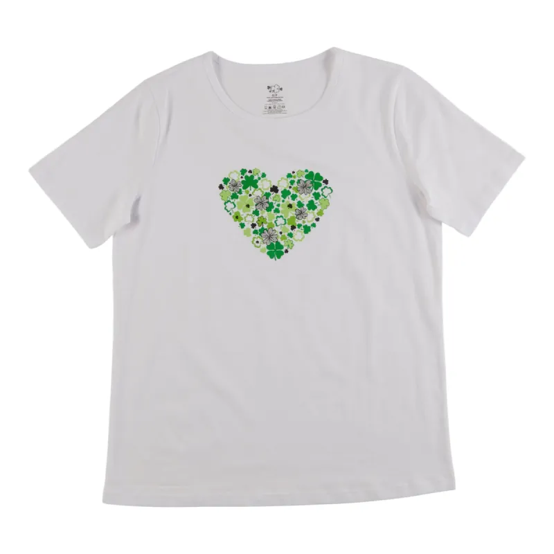 Women's St-Patrick's Day Cotton Short Sleeve T-Shirt sold by Giant Tiger