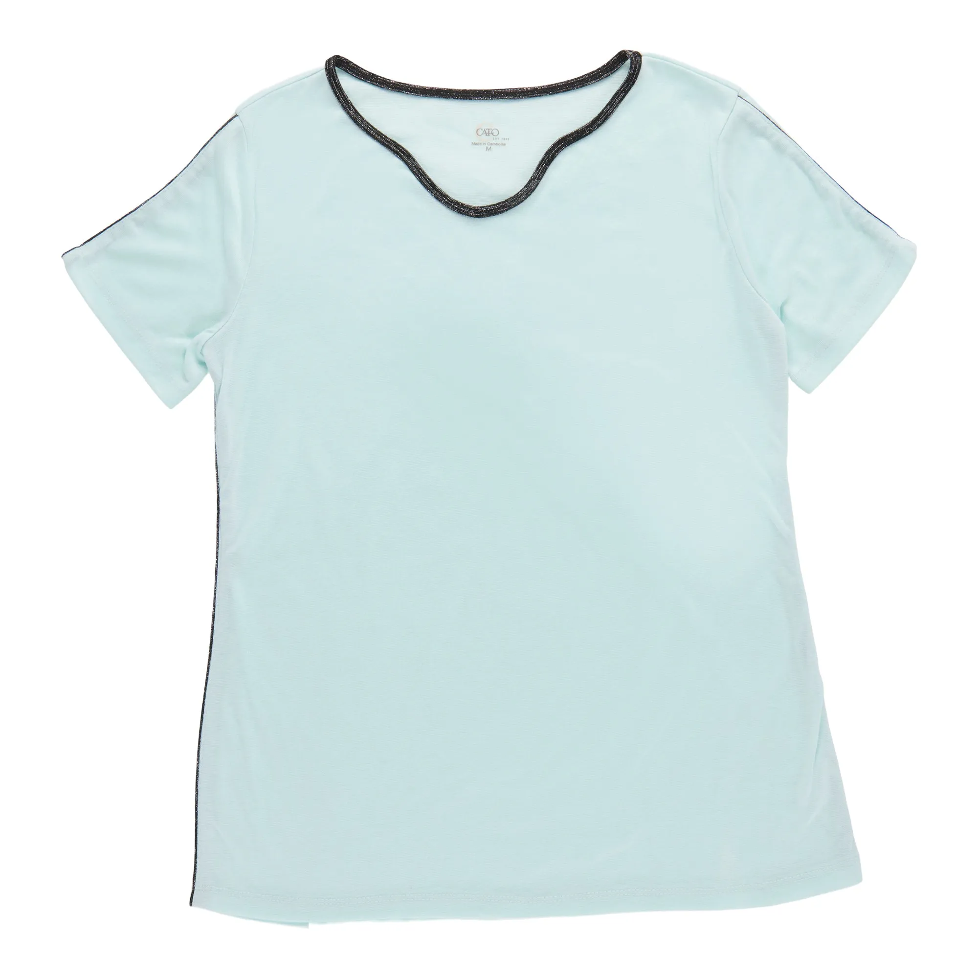 Women's Lurex Casual Trim T-Shirt sold by Giant Tiger product image thumbnail 2