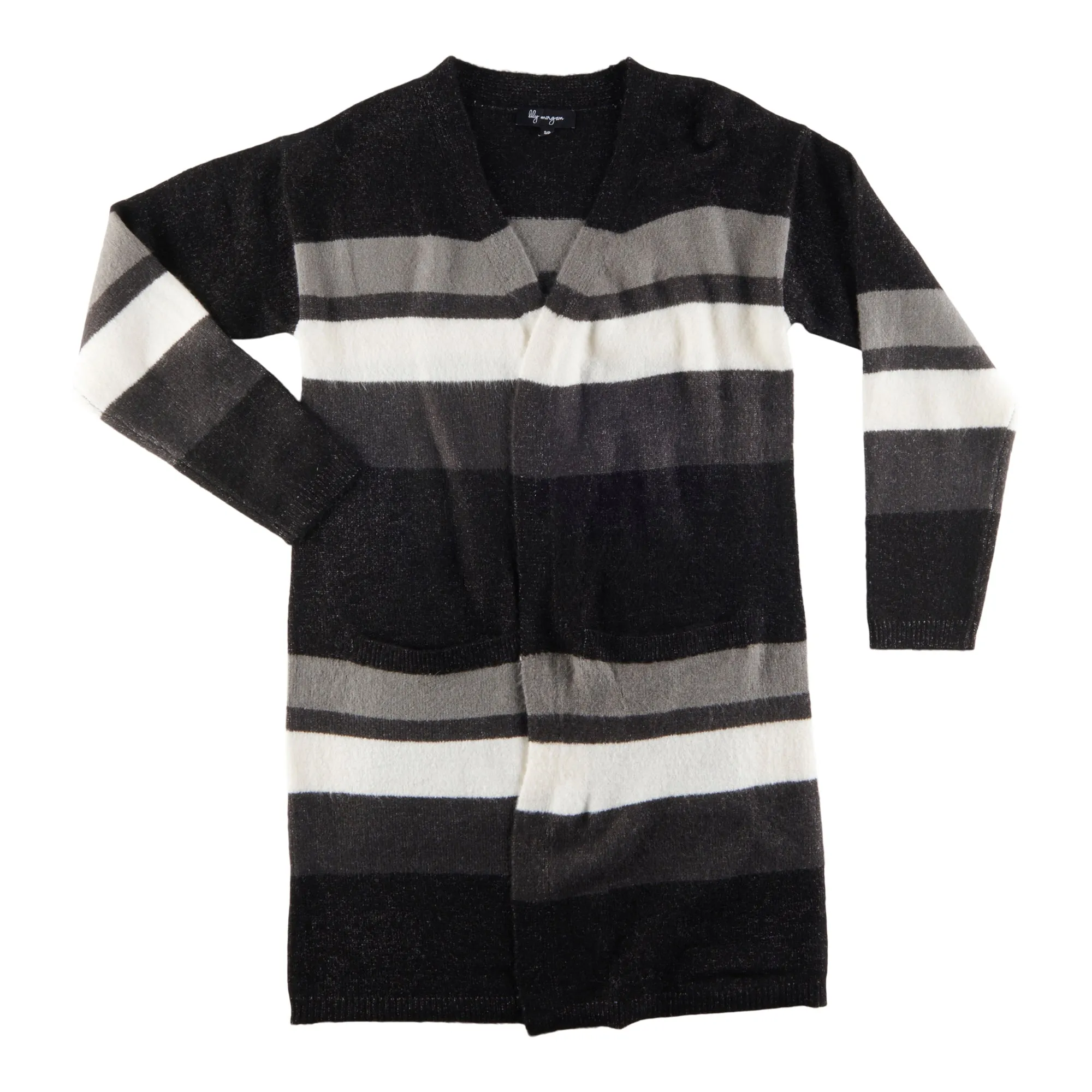 lily morgan Women's Autumn Flair Colour Block Cardigan sold by Giant Tiger