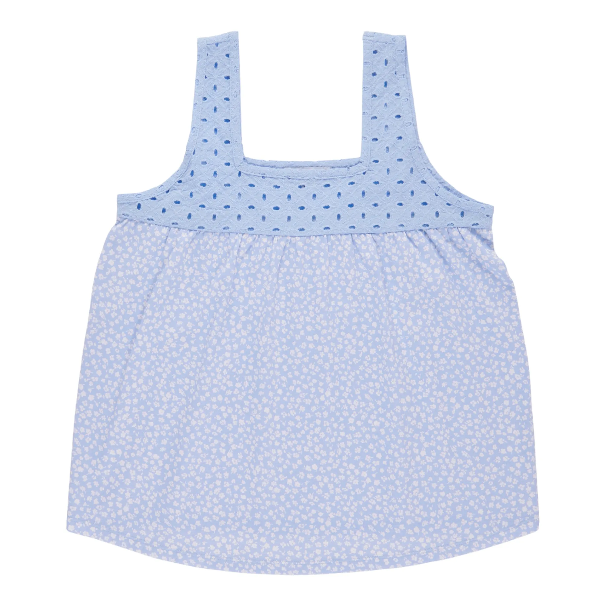 mySTYLE Women's Squareneck Eyelet Tank Top sold by Giant Tiger