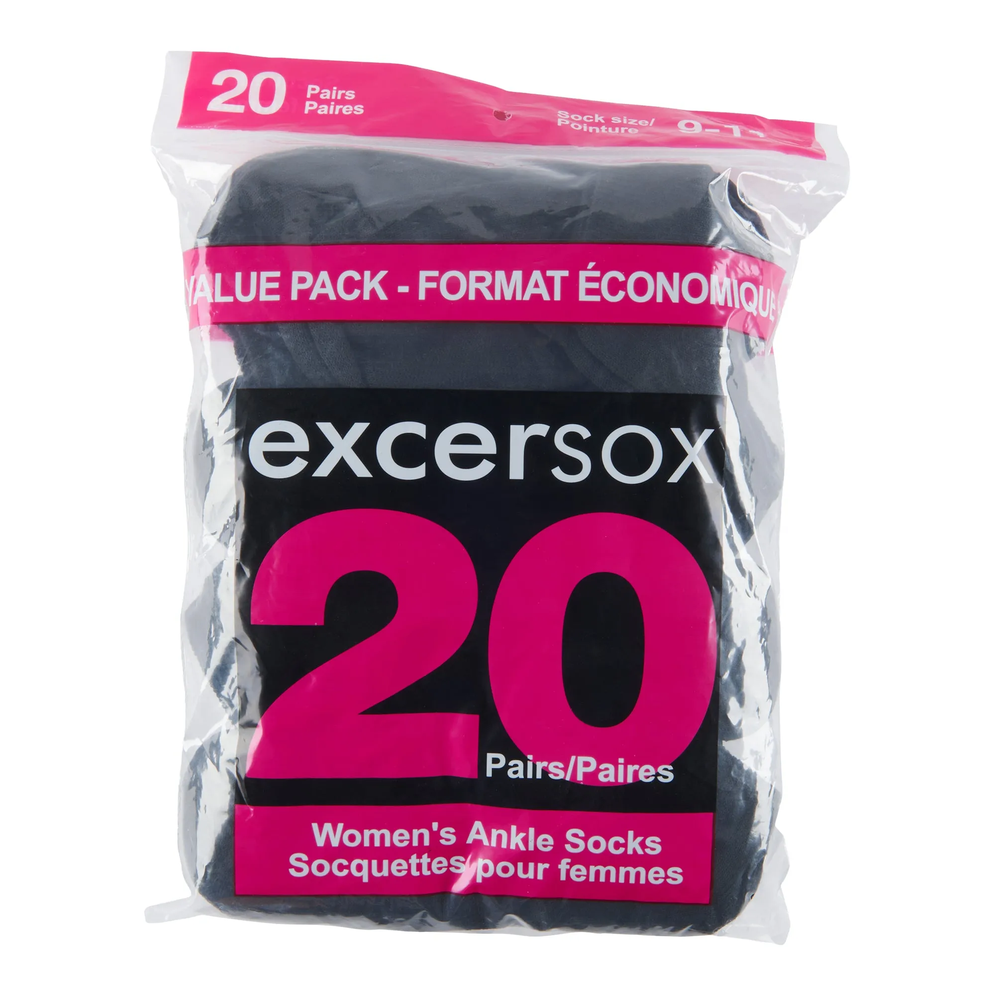 Women's Basic Anklet Socks, 20-pack sold by Giant Tiger product image thumbnail 2