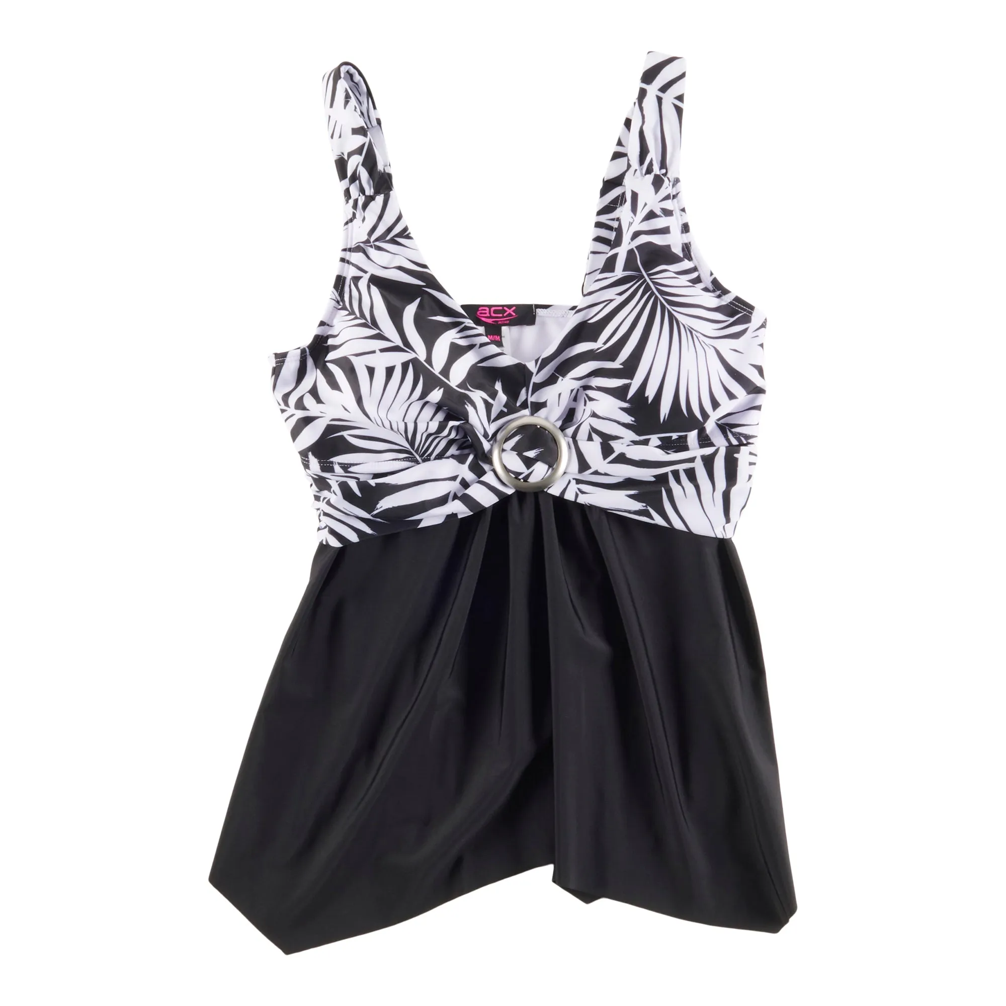 ACX Active Women's Festival Tankini, Black and White sold by Giant Tiger