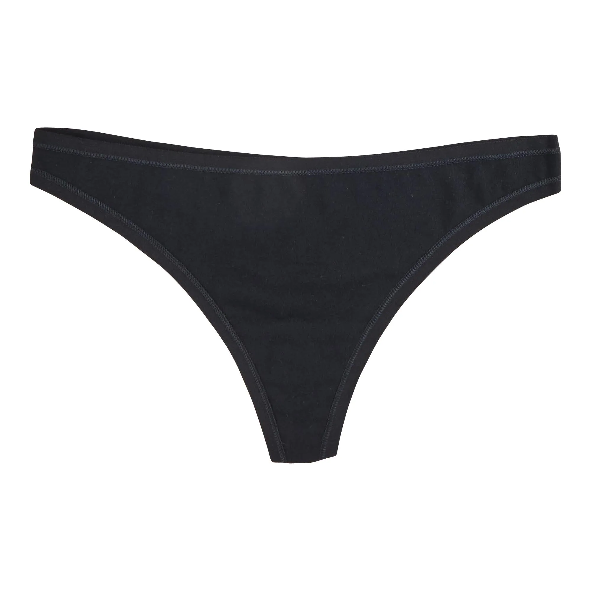 Carisma Women's Cotton Thong, Black sold by Giant Tiger