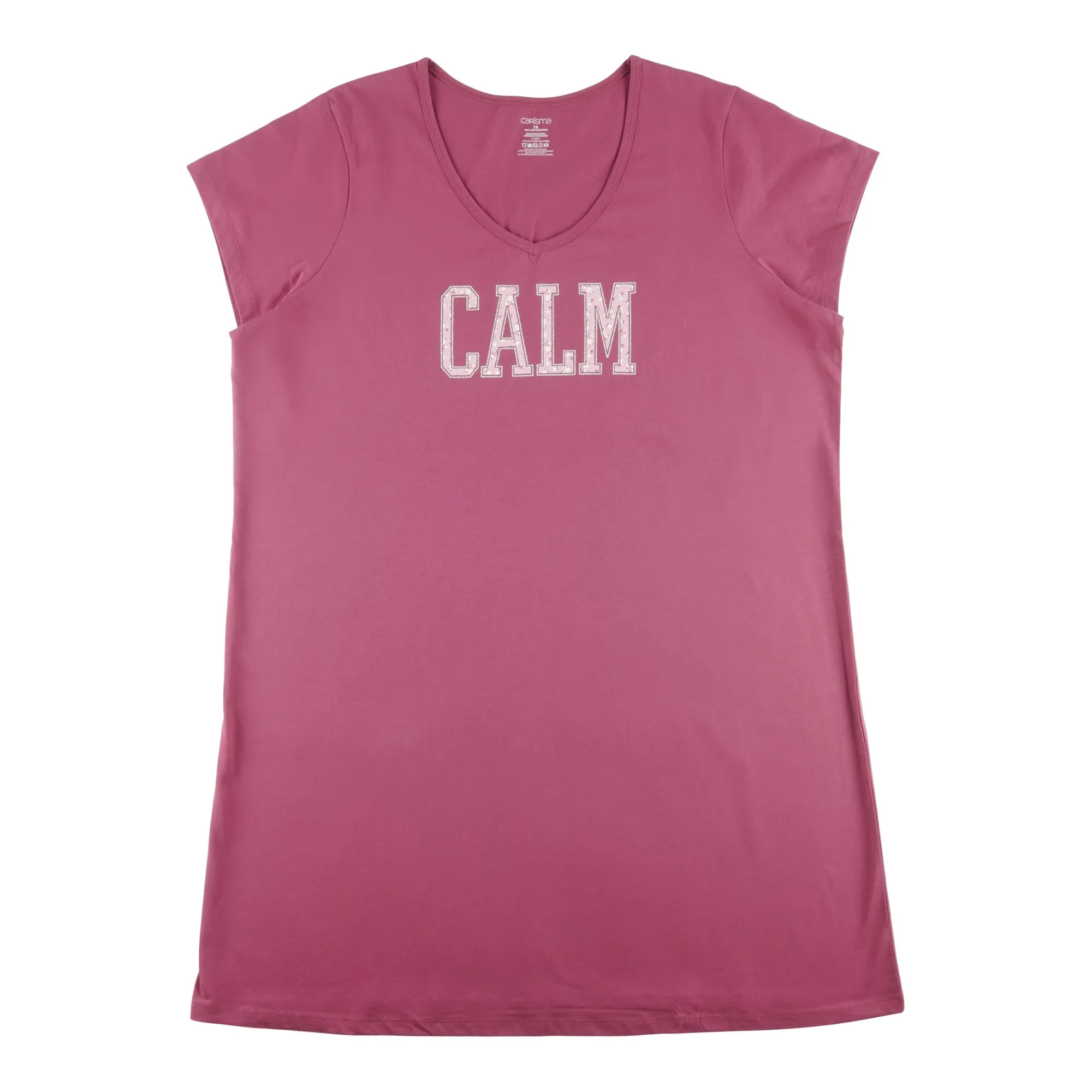 Carisma Women's Plus Perfect Dream Cotton Sleepshirt sold by Giant Tiger product image thumbnail 4