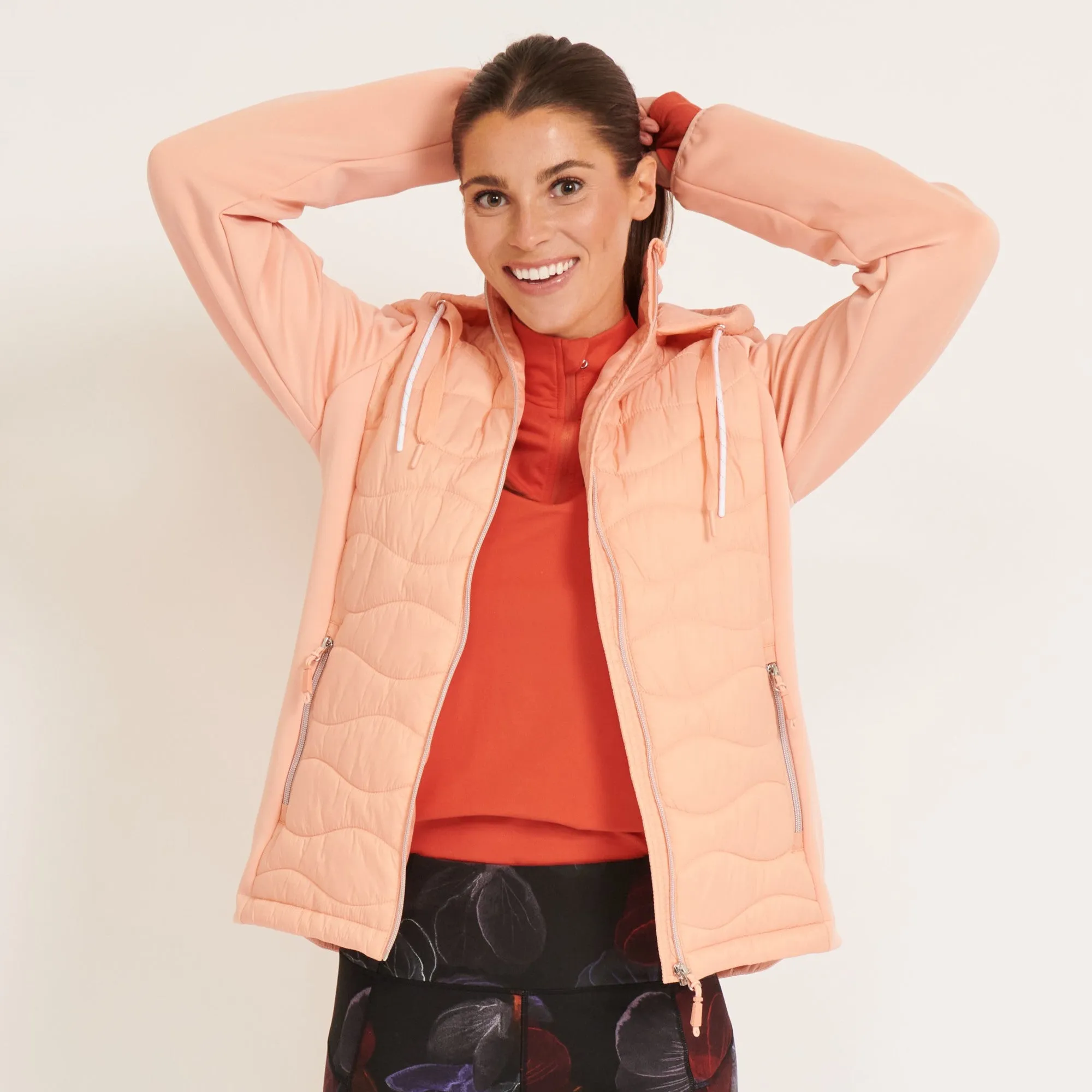 ACX Active Women's Quilted Mix Media Jacket sold by Giant Tiger