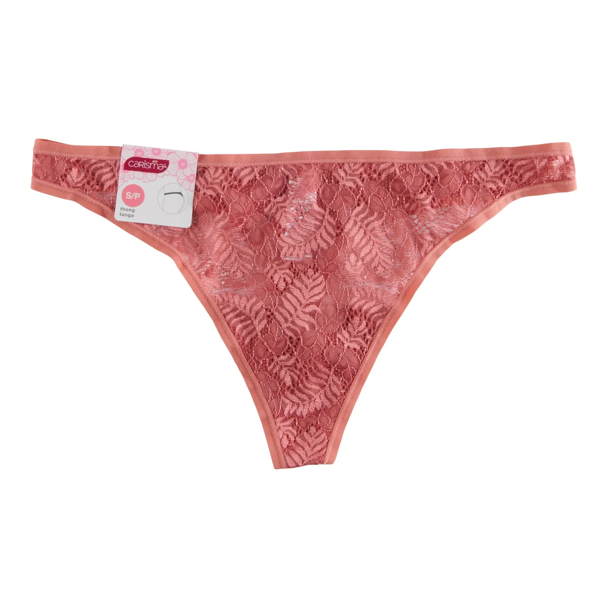 Carisma Women's Lightweight Breathable Lace Thong sold by Giant Tiger product image thumbnail 2