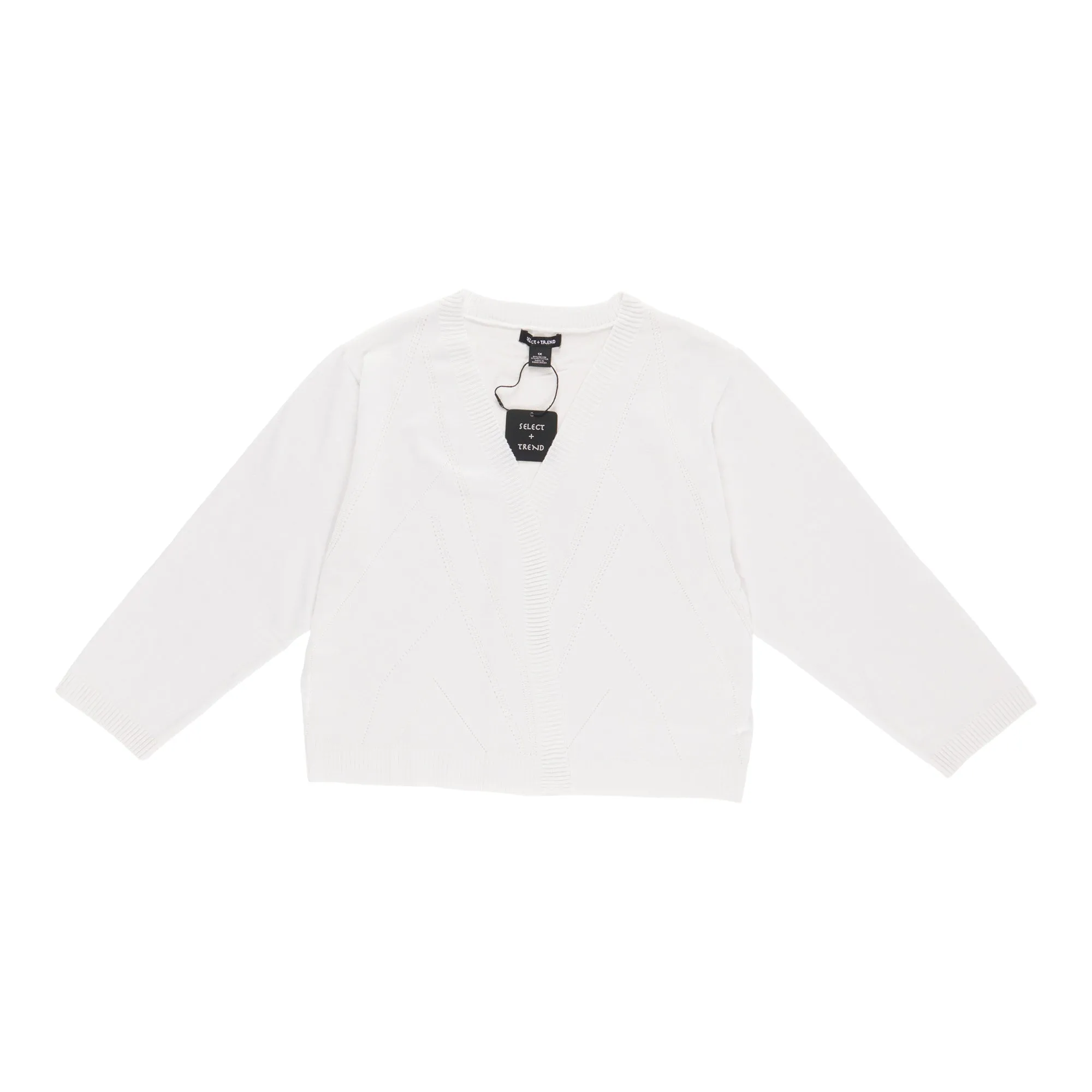 Women's Plus Casual Short Sleeve Cardigan sold by Giant Tiger product image thumbnail 4